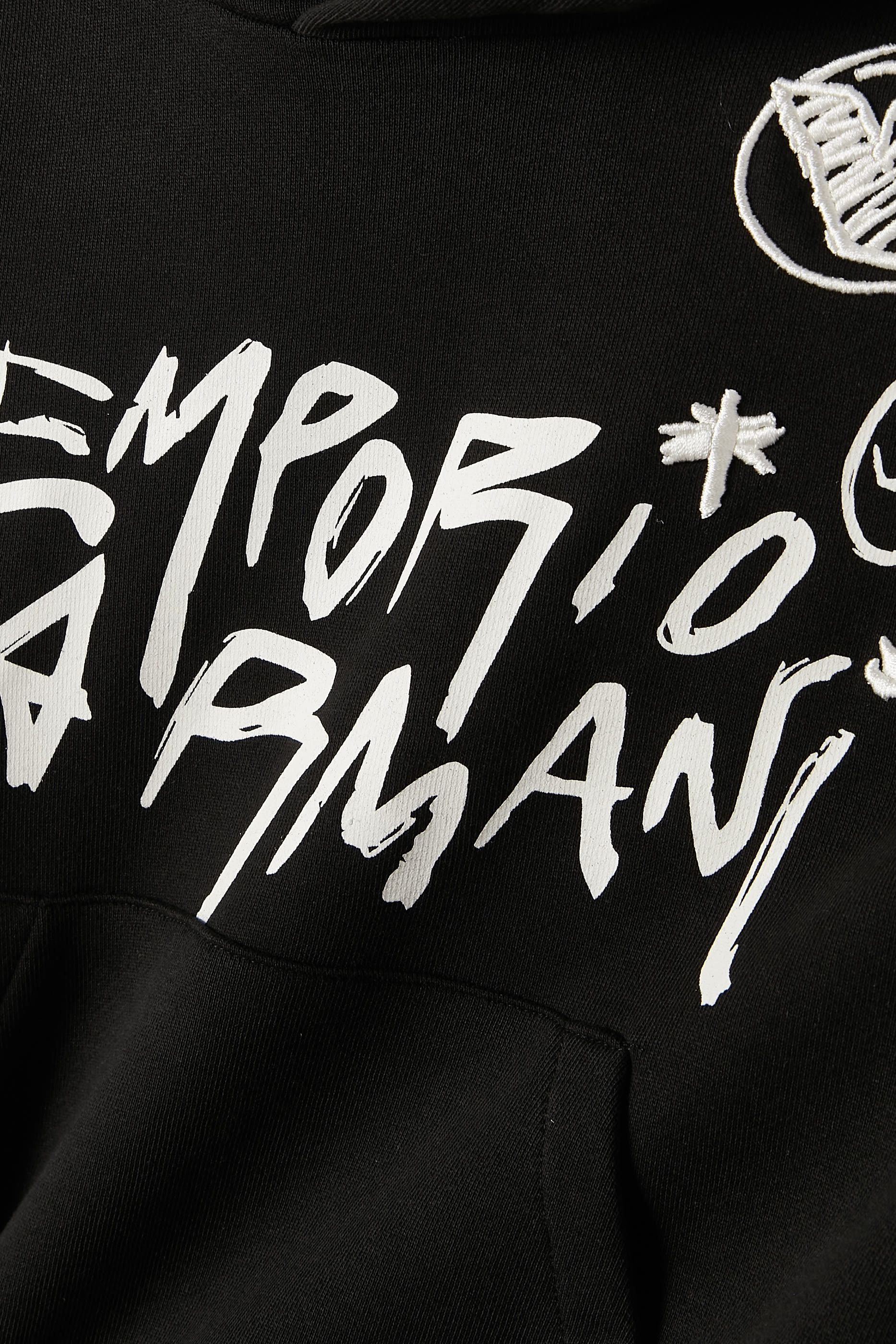 Kids Graffiti Logo Jersey Hoodie