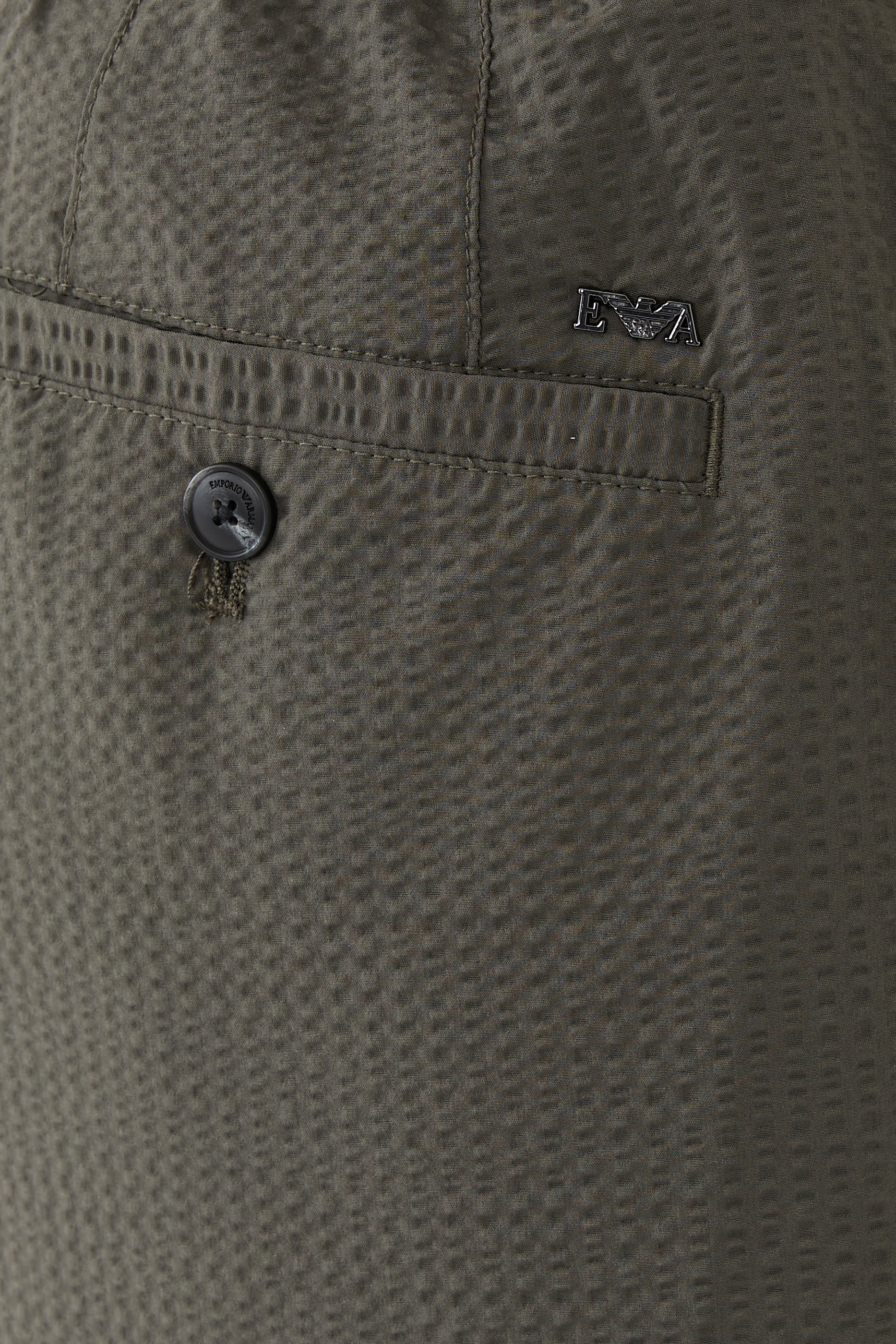 Drawstring Bermuda Shorts