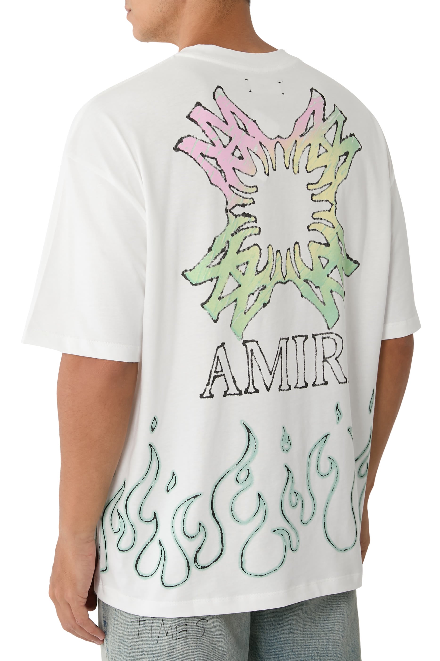 MA Quad Flames Oversized T-Shirt