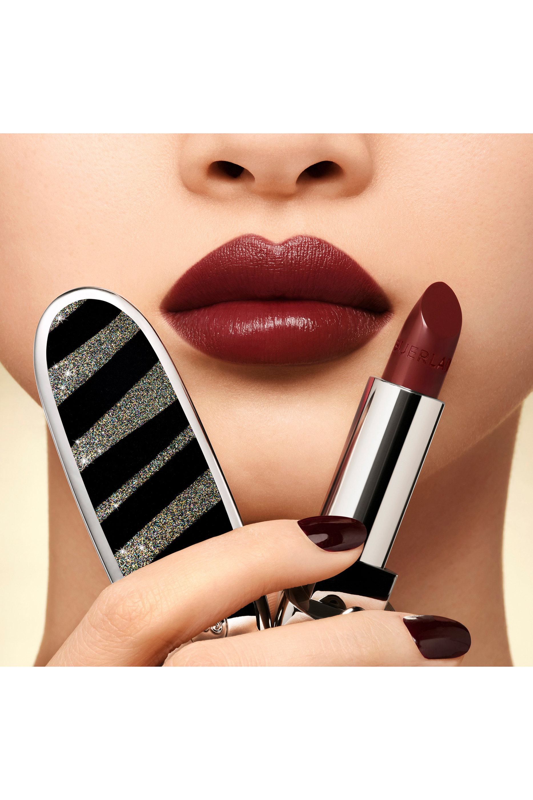 Glittery Tiger Rouge G Lipstick Case