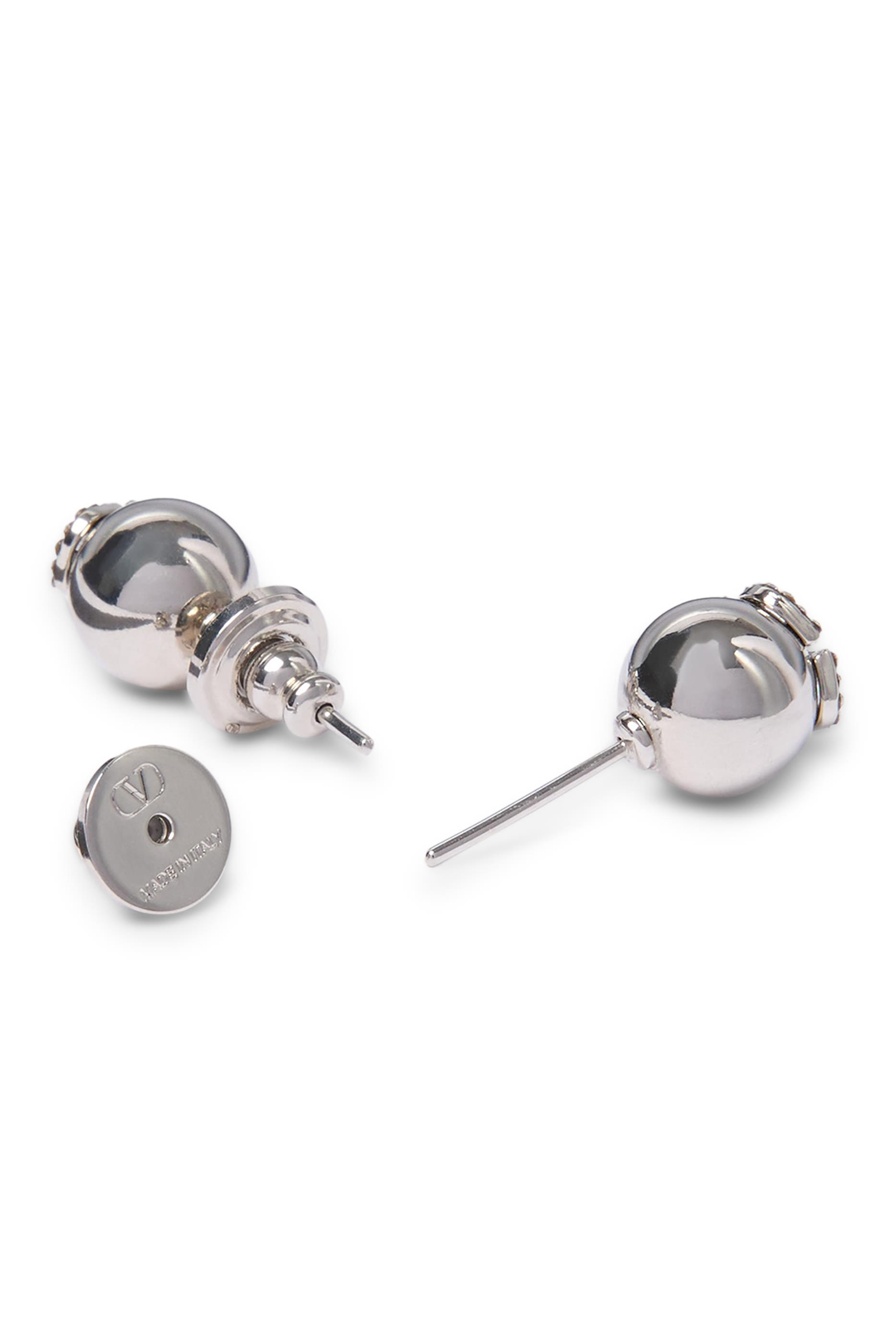 VLogo Signature Earrings, Metal & Swarovski&reg; Crystals