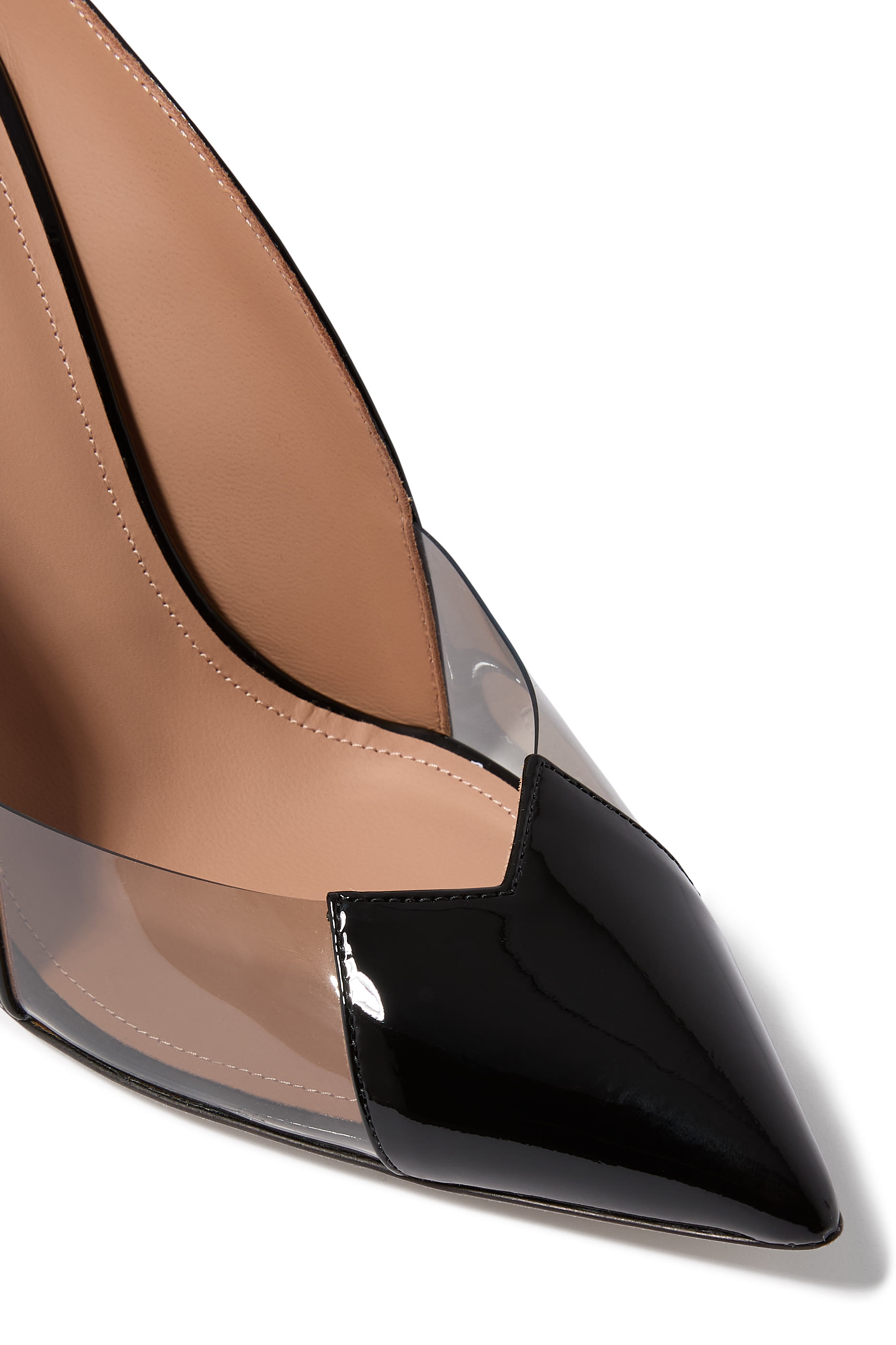 Malia Patent PVC 100 Pumps