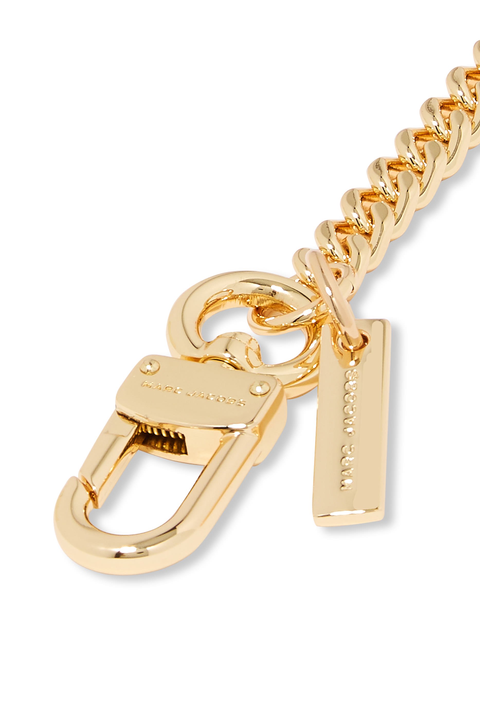 The Cursive Logo Bag Charm