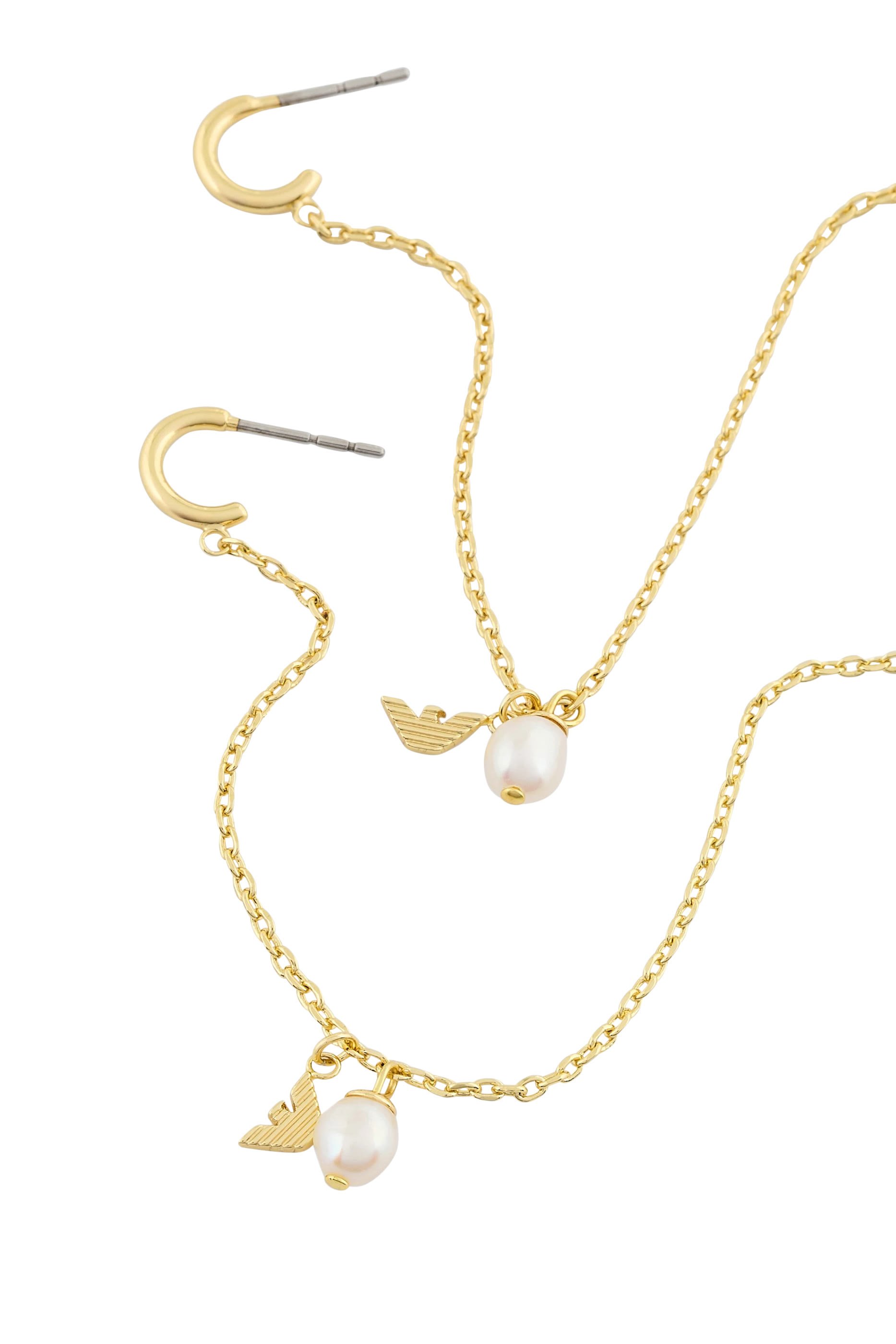 Drop Earrings in Brass