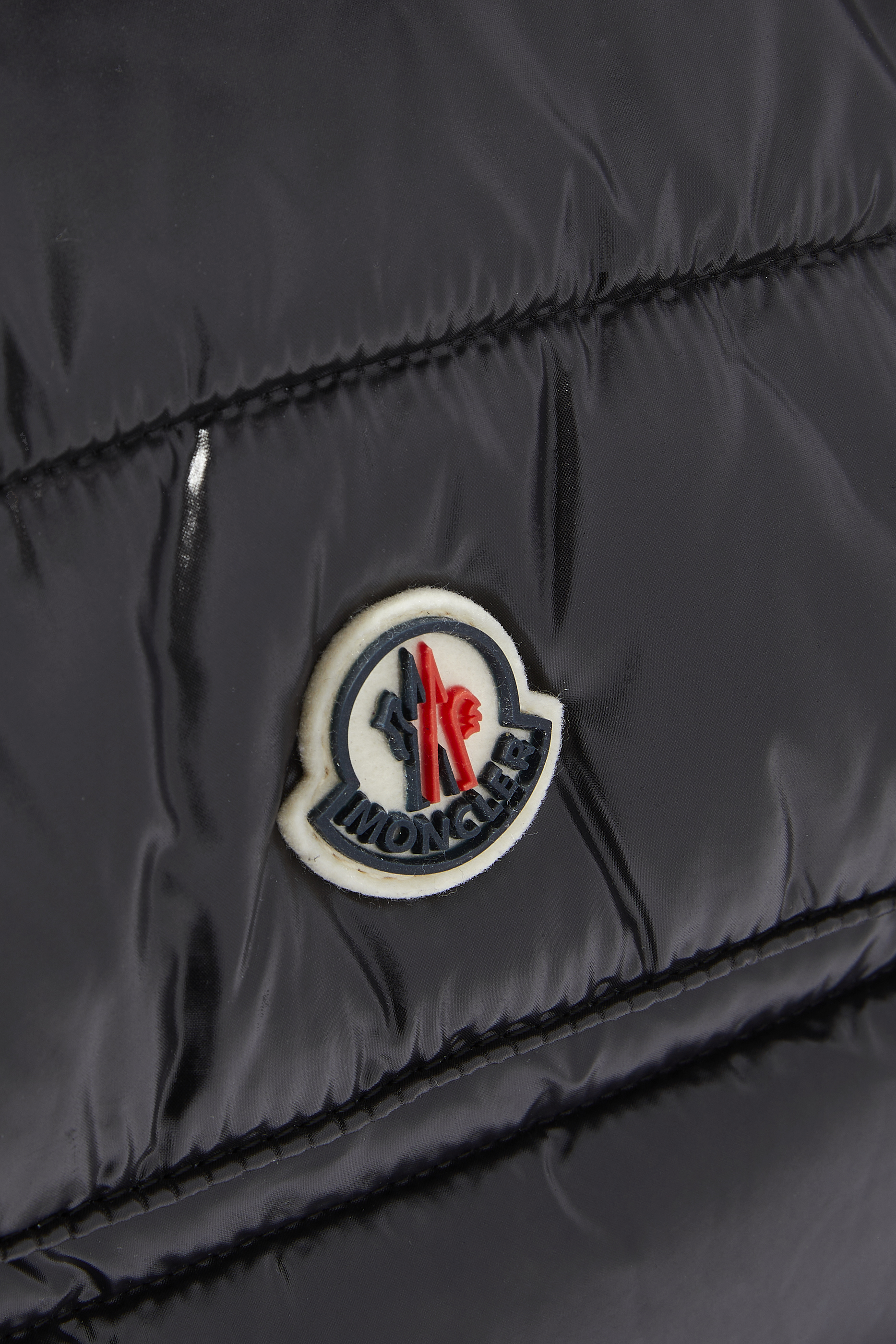 Nylon Laqu&egrave; Diaper Bag