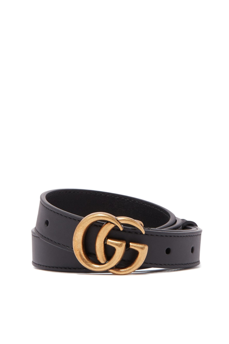 Buy Gucci Double G Leather Belt for Womens | Bloomingdale's UAE