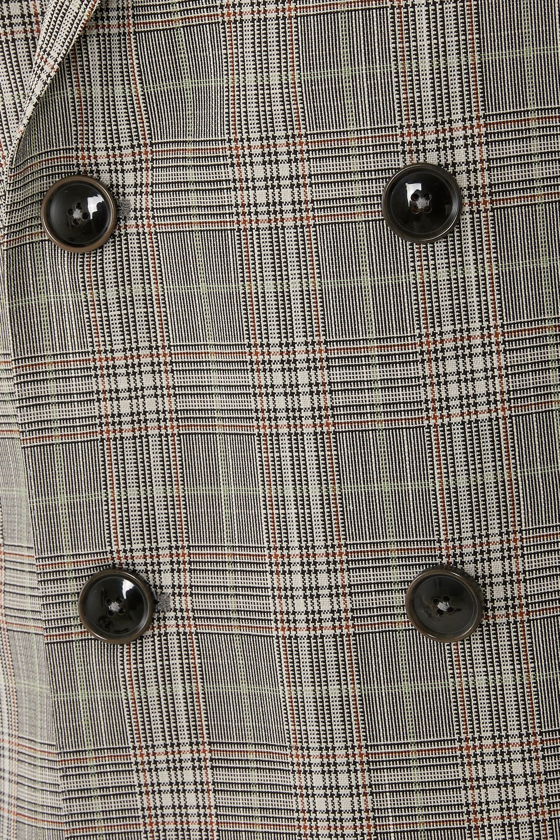 Checked Slim-Fit Jacket