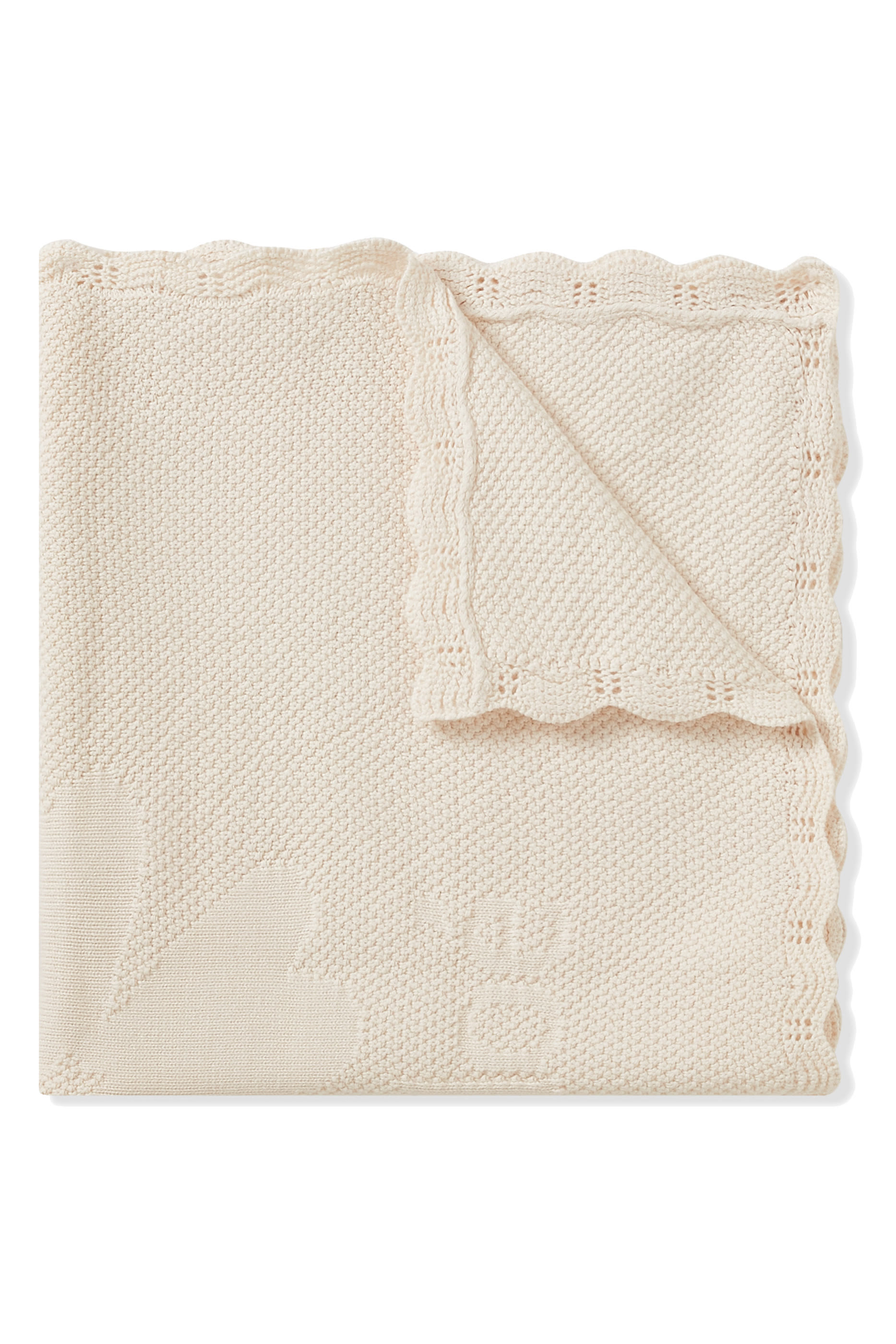 Kids Scalloped-Edge Blanket