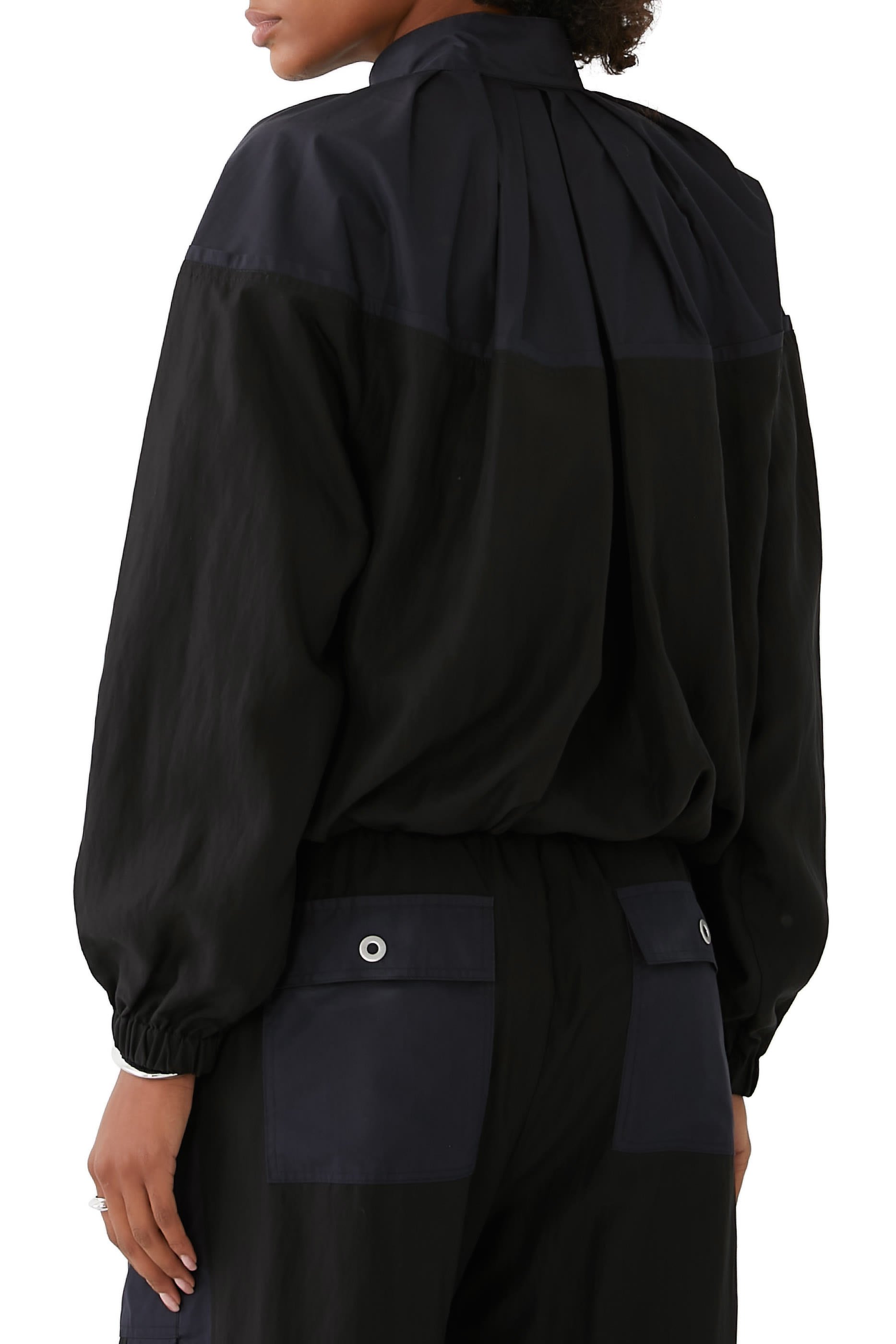 Blouson Track Combo Jacket