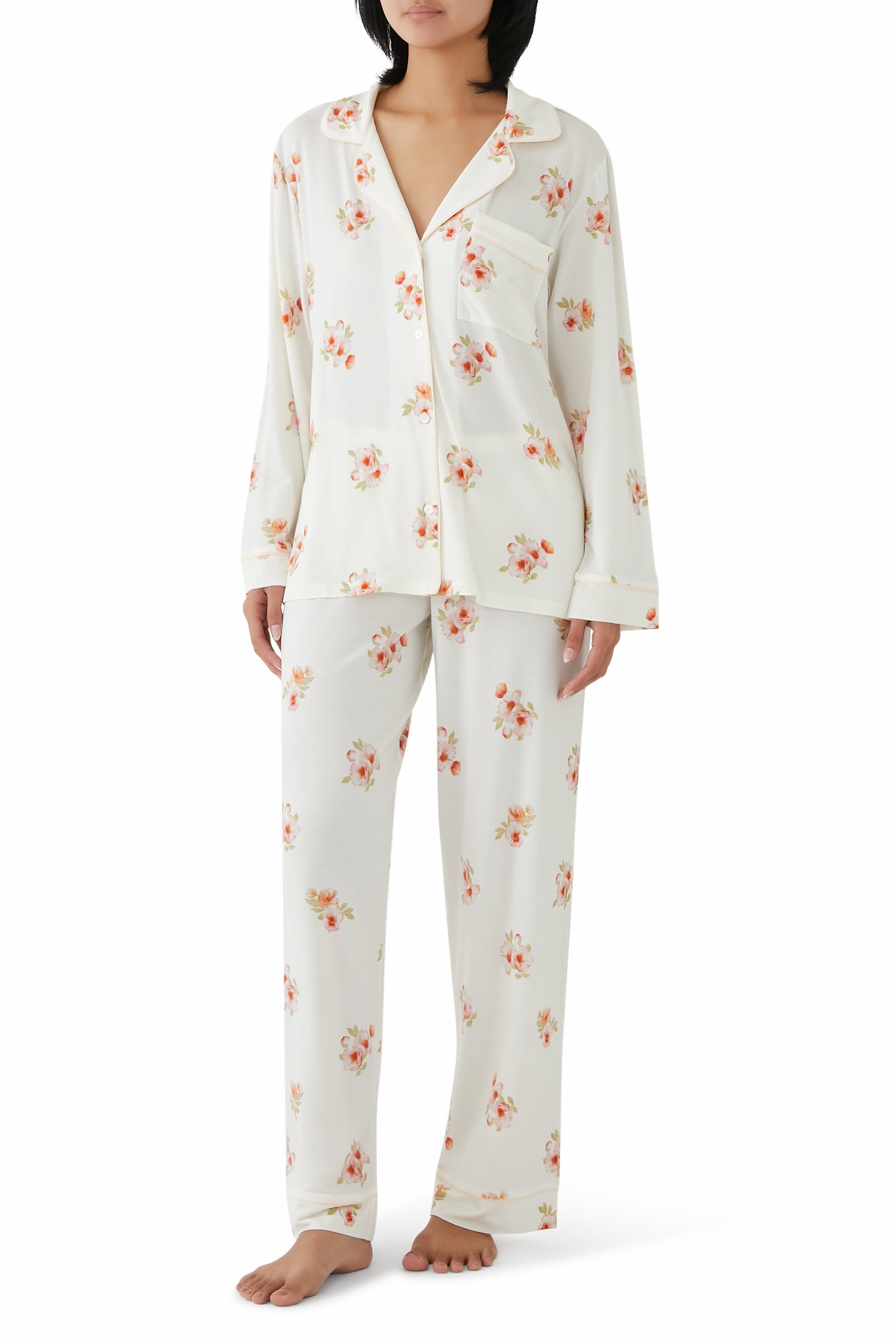 William Printed Pajama Set