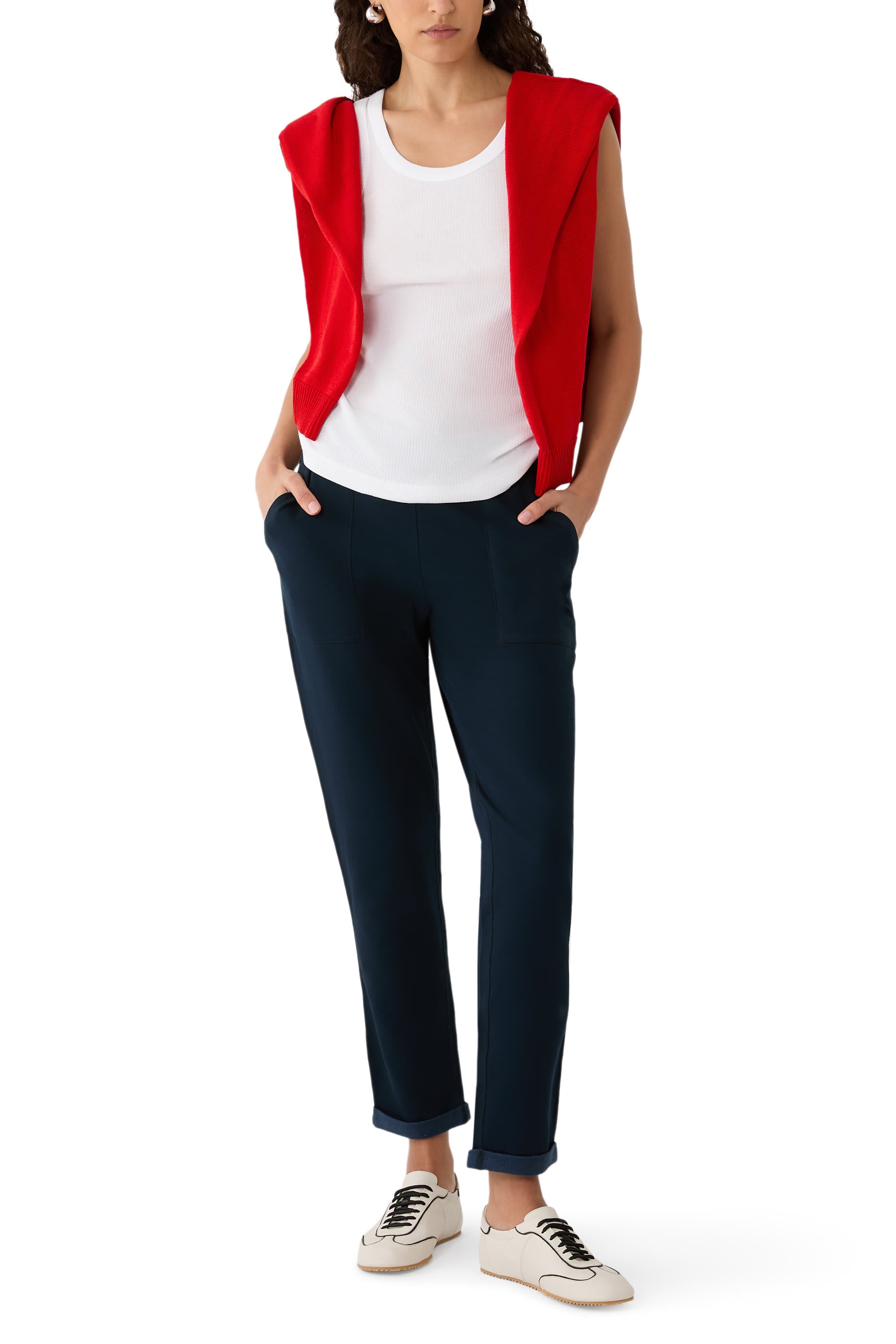 Fleeceback Turn Up Cuff Joggers 