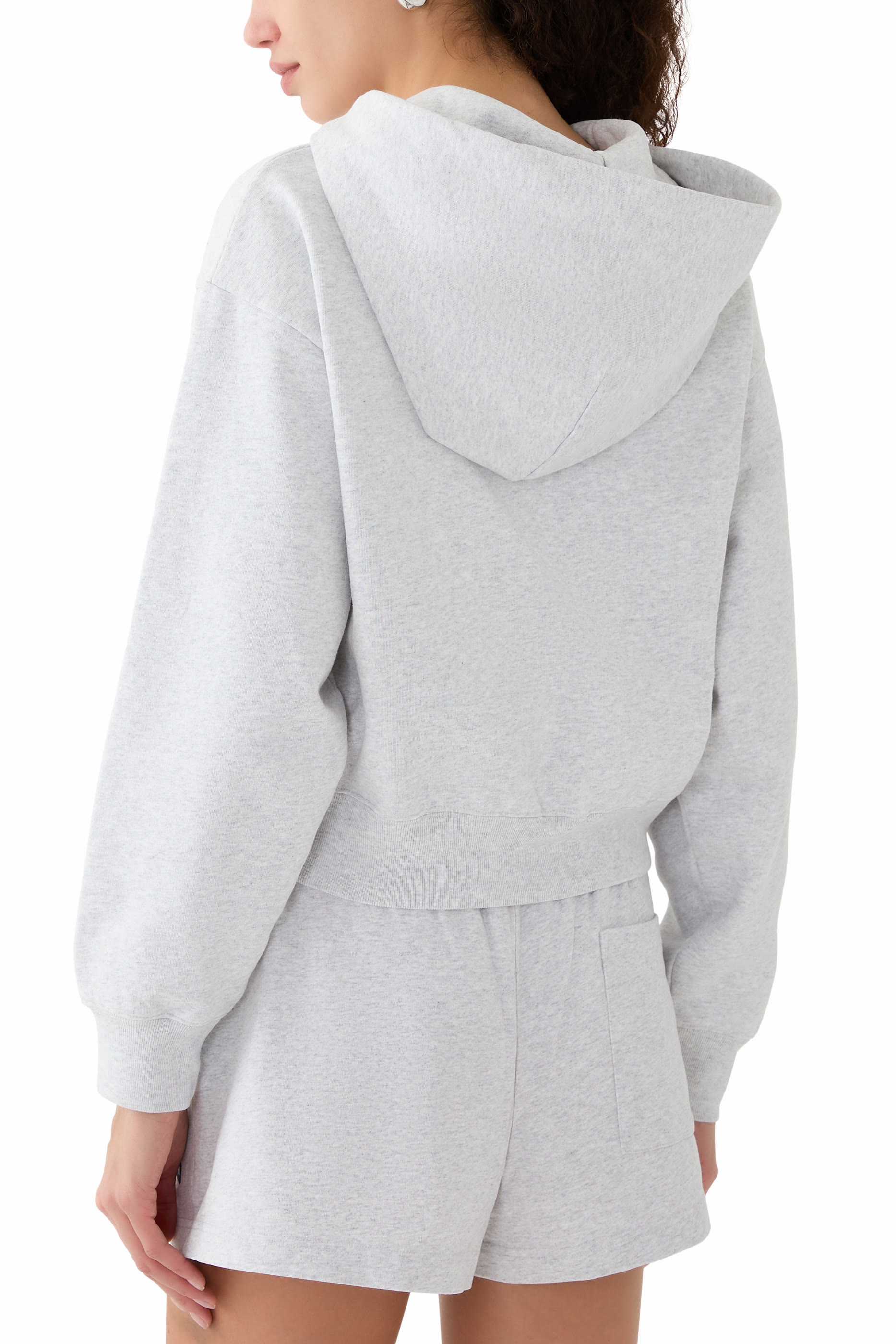 Wellness Ivy Cropped Zip Hoodie