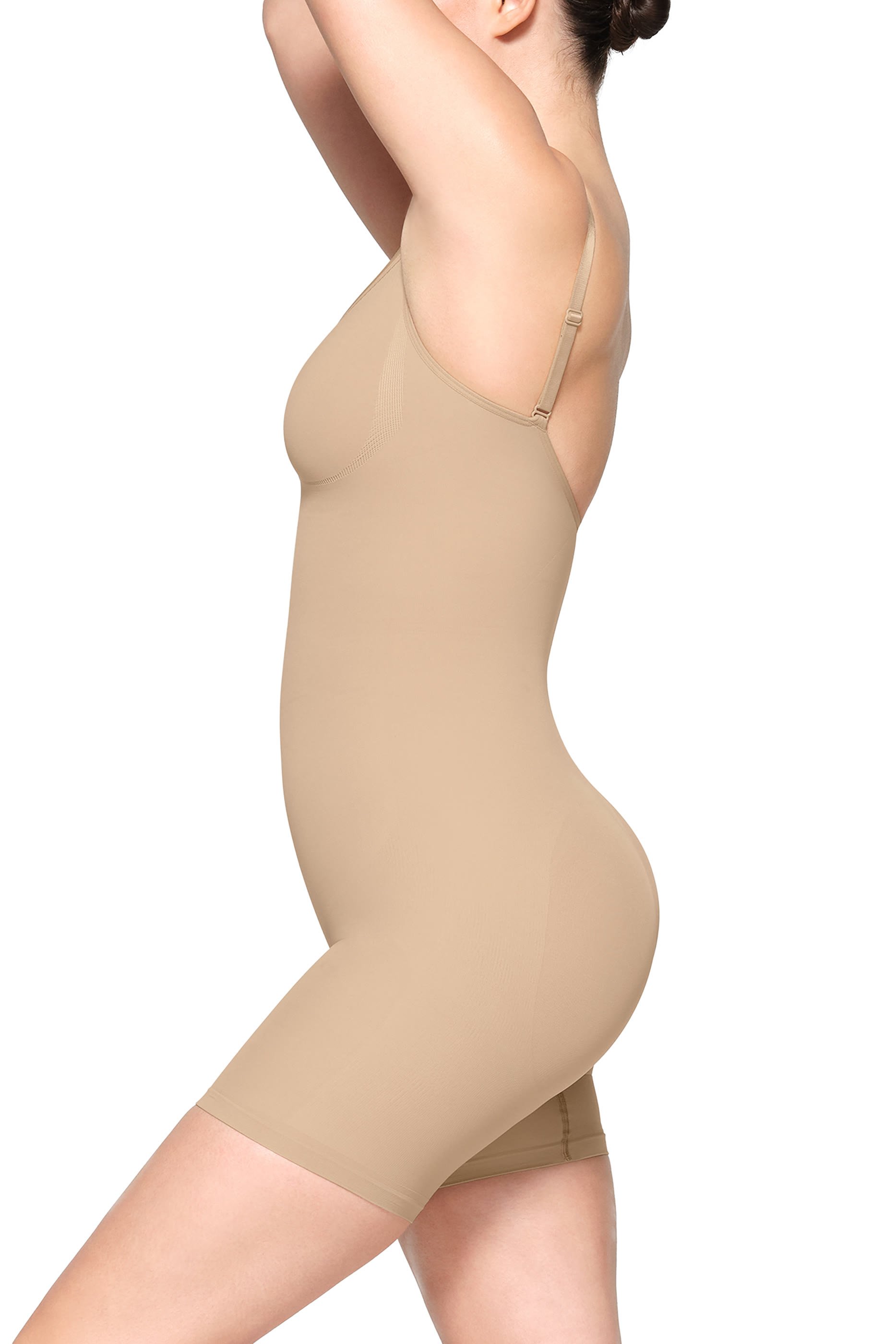  Seamless Sculpt Mid-Thigh Bodysuit 