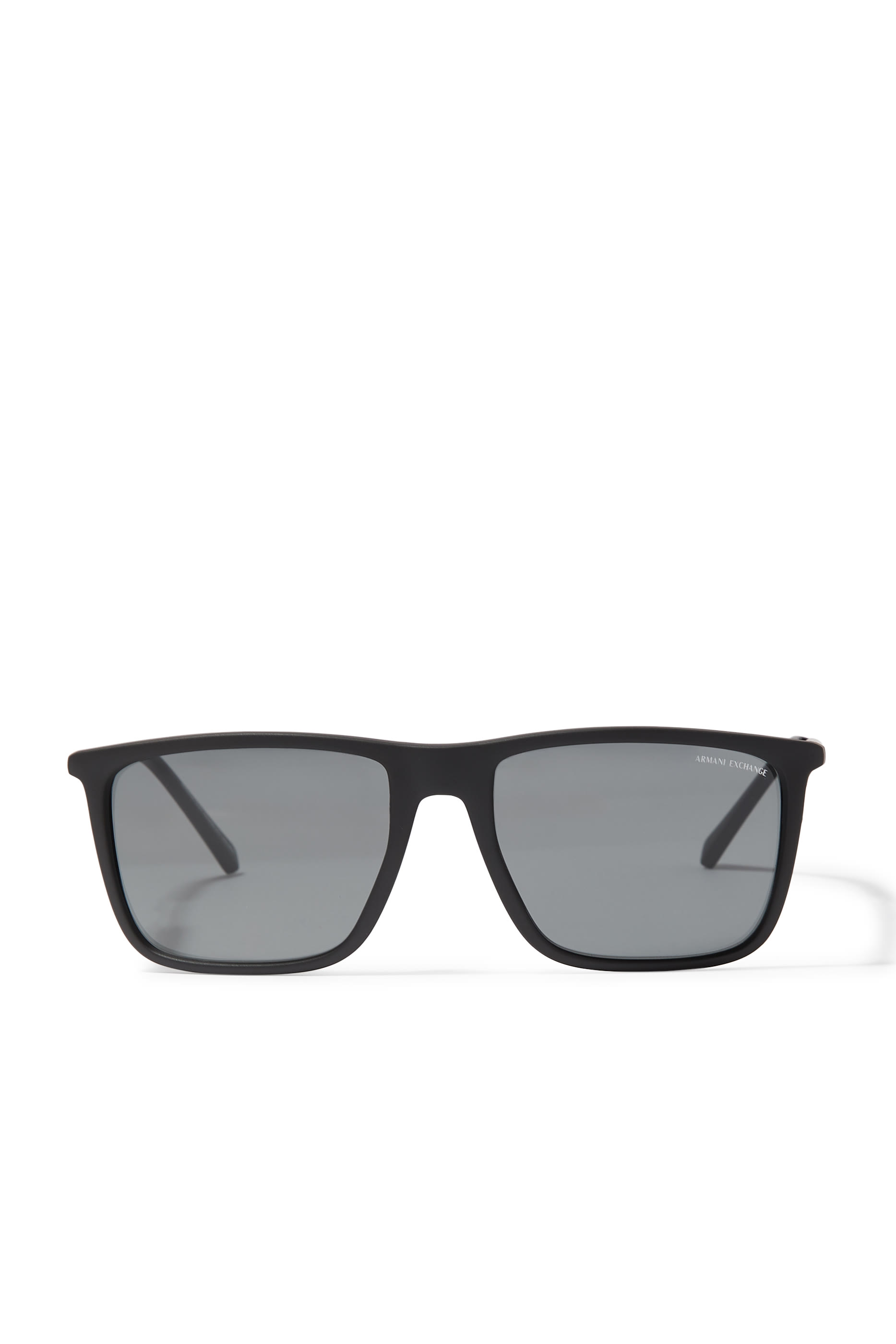 Bolt Detail Square Sunglasses