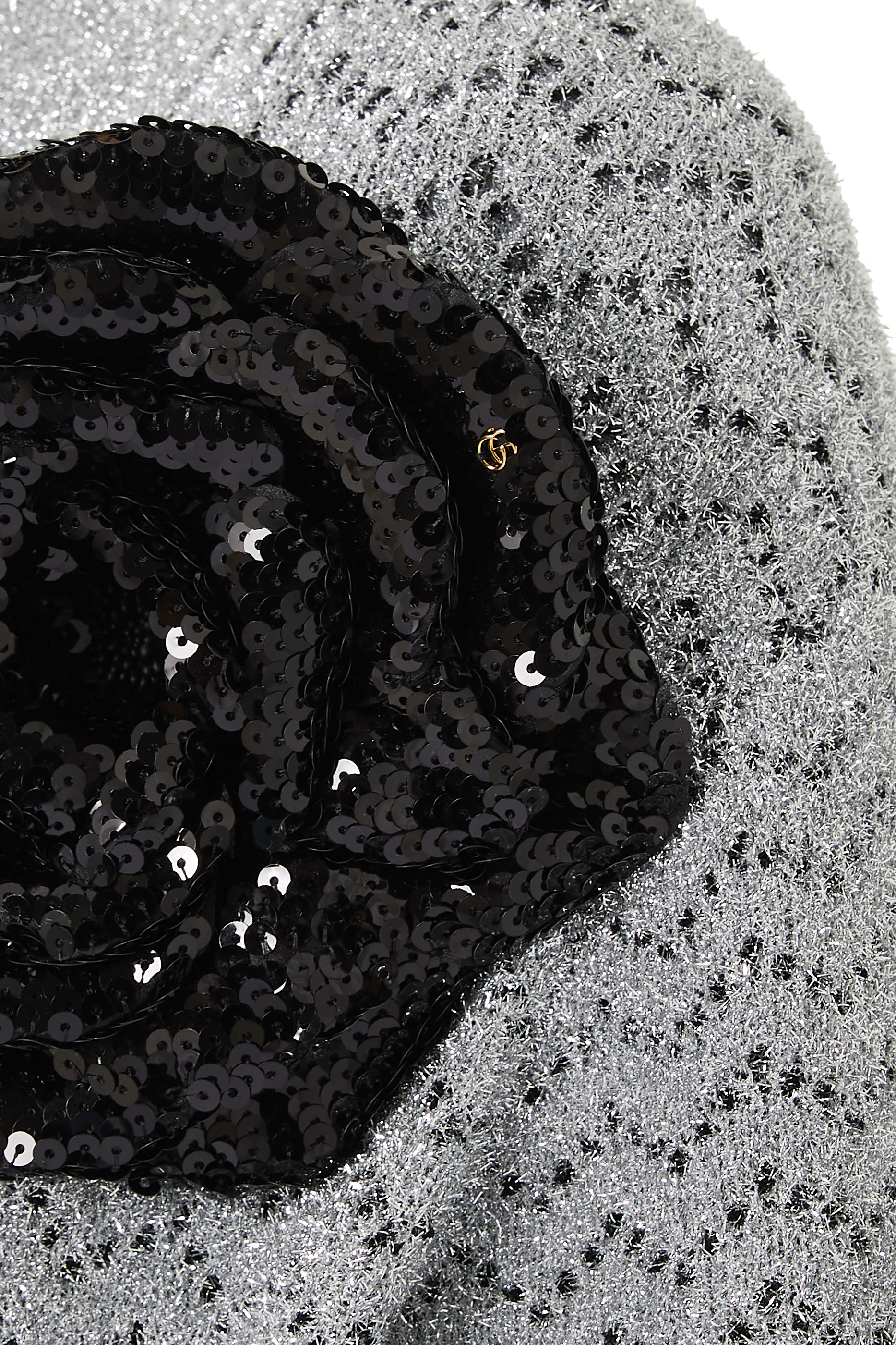 Nojum Zig-Zag Flower Appliqu&eacute; Lurex Cardigan