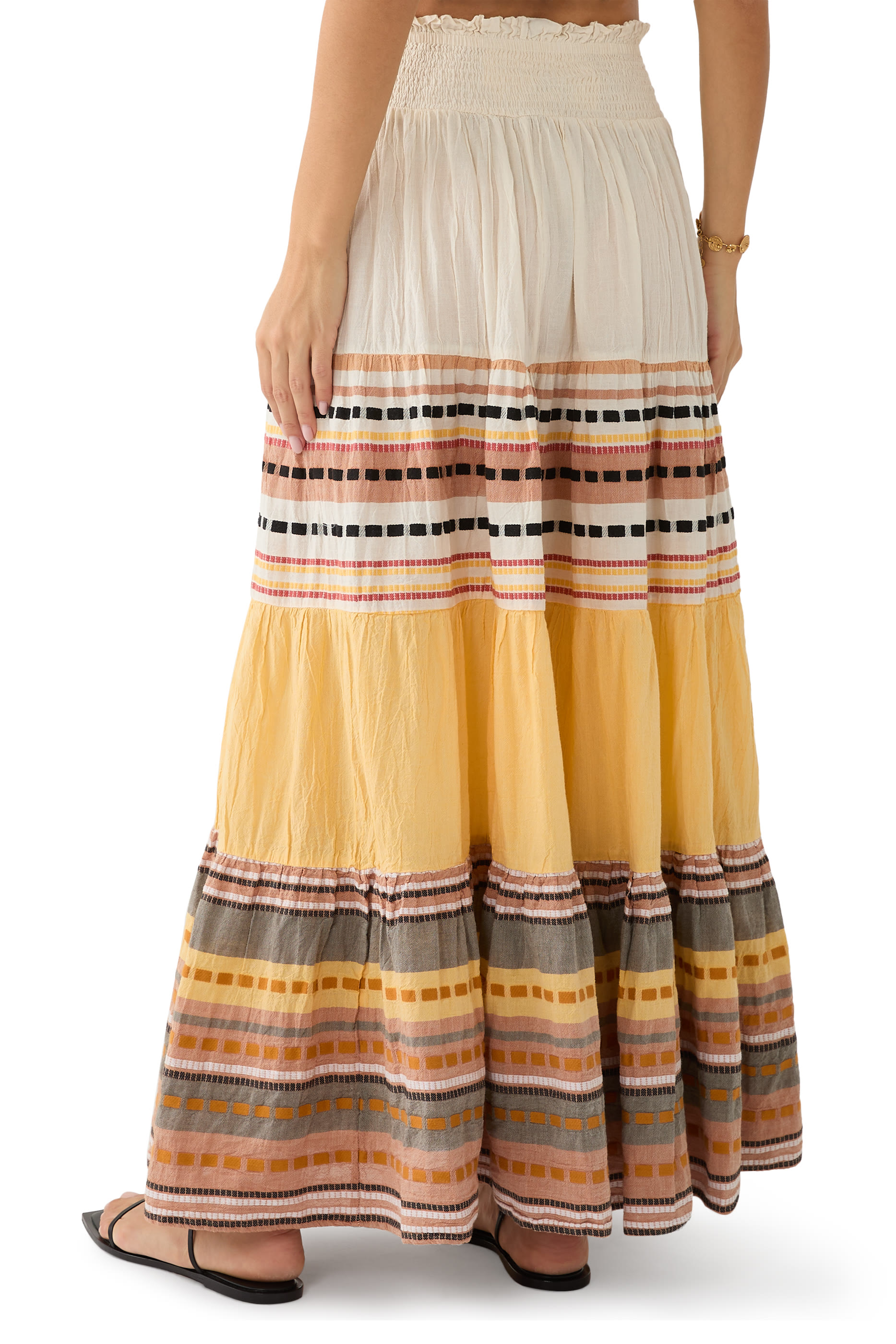 Zakar Cotton Maxi Skirt