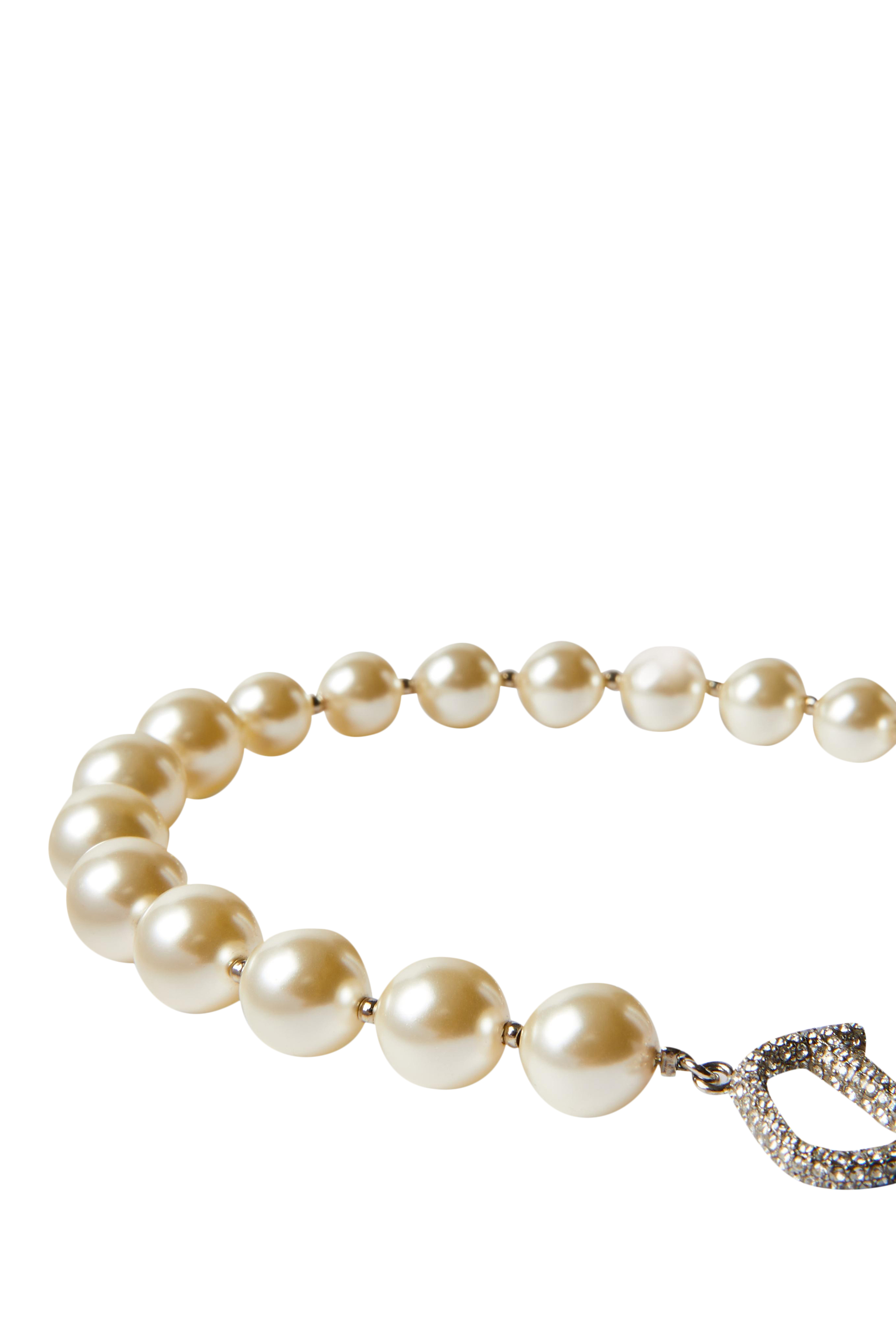 VLogo Signature Pearl Necklace