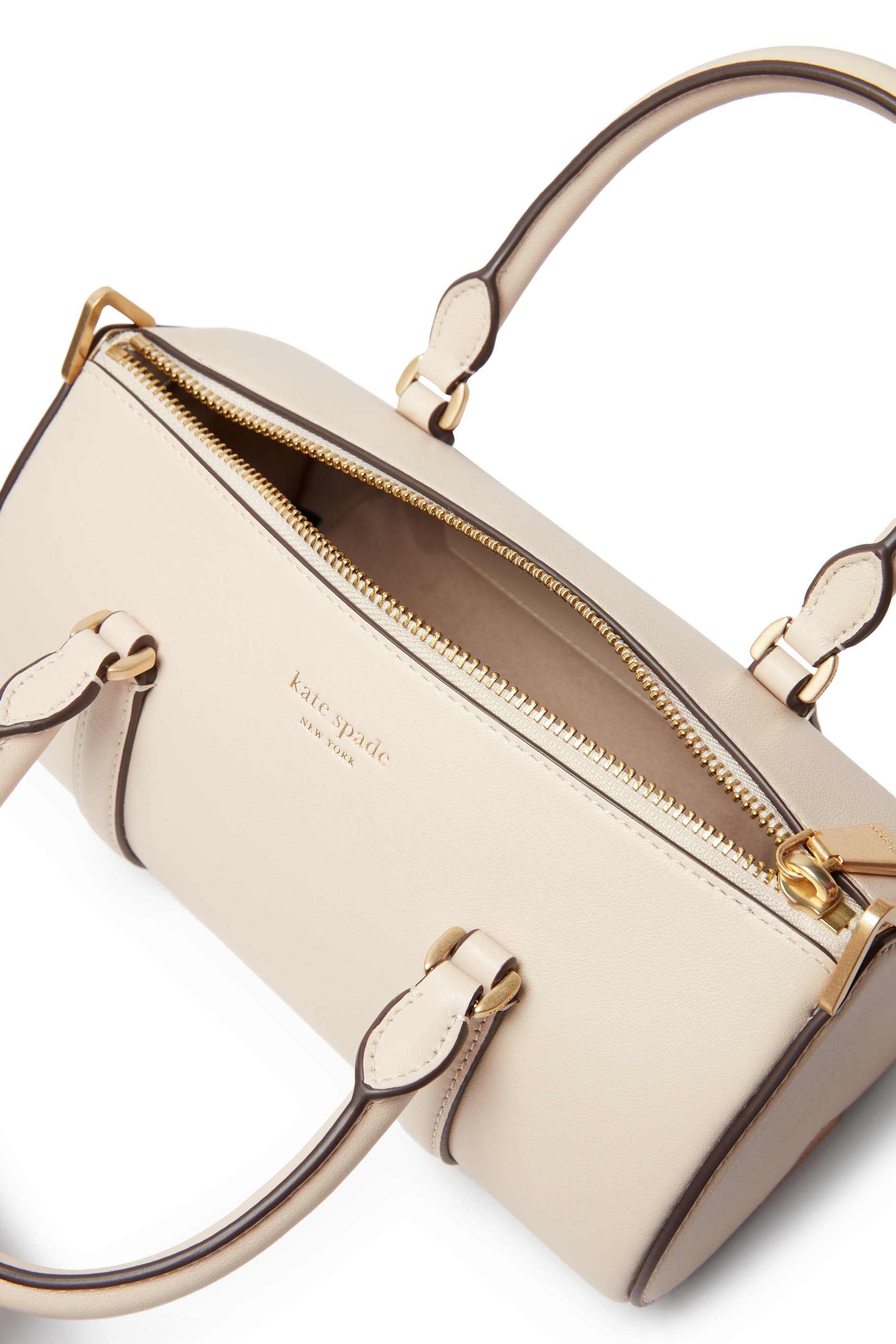 Leather Duffle Crossbody Bag