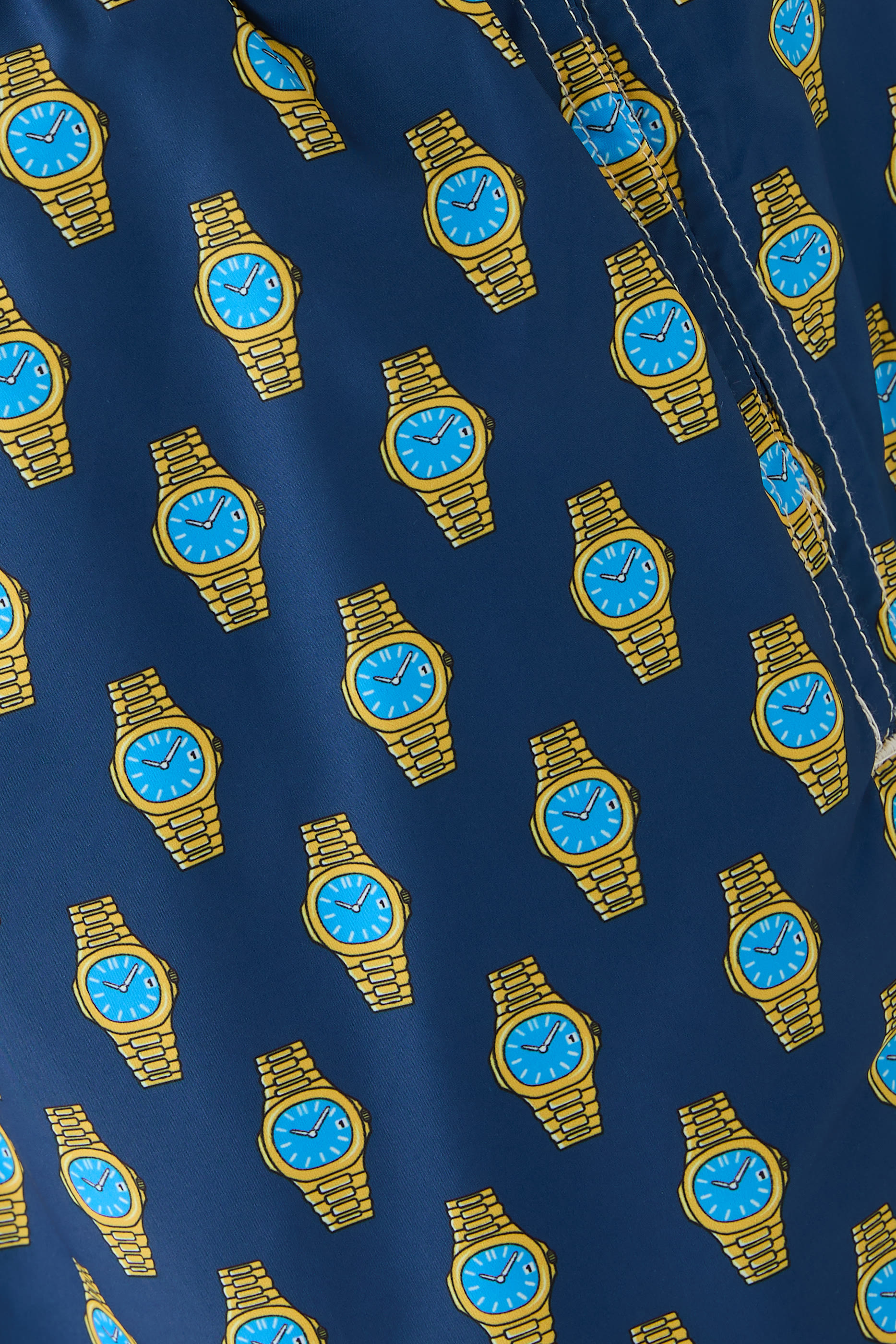 Watches Print Swim Shorts