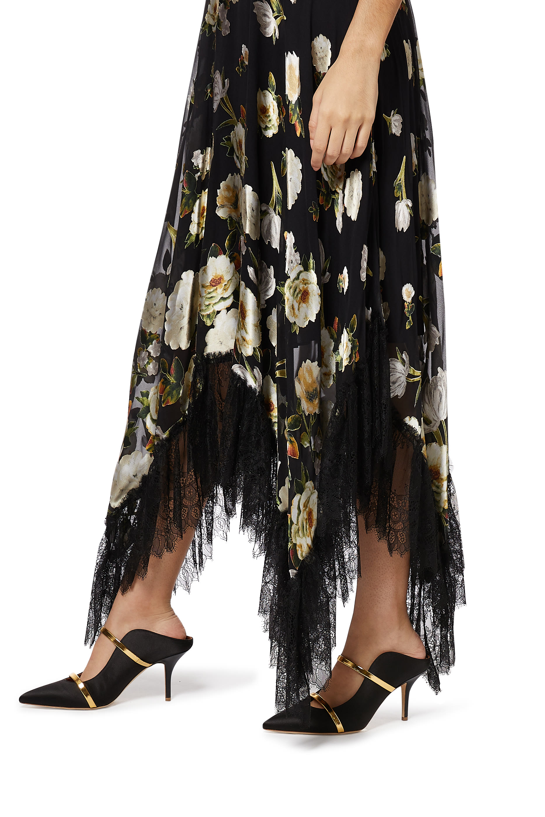 Maureen 70 Satin Mules