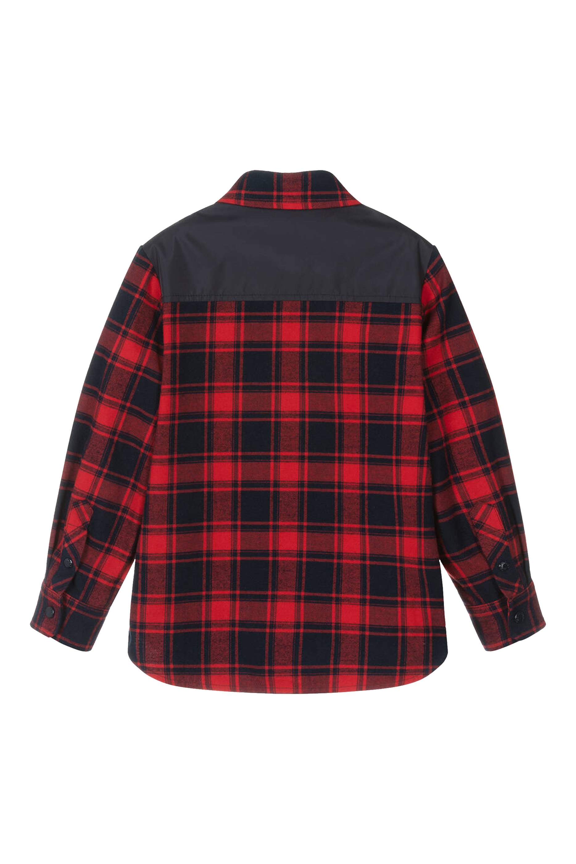 Kids Plaid Wool Shirt