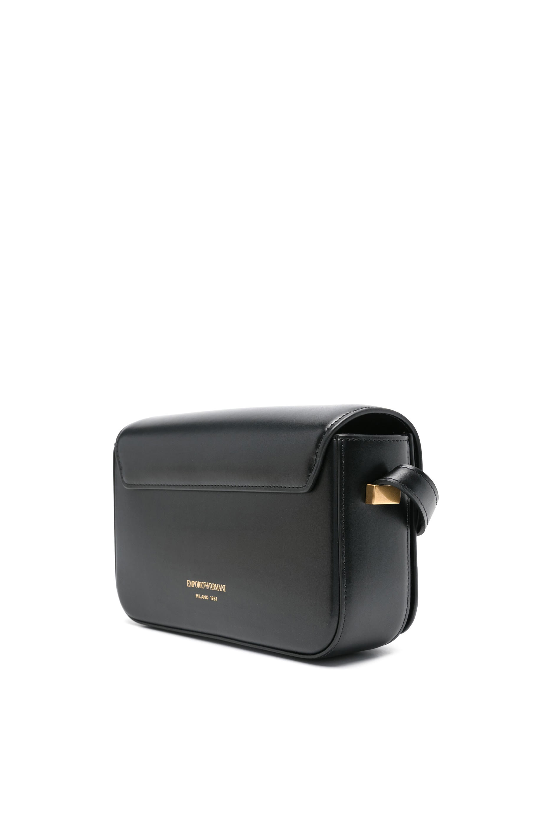 Metal Eagle Logo Shoulder Bag