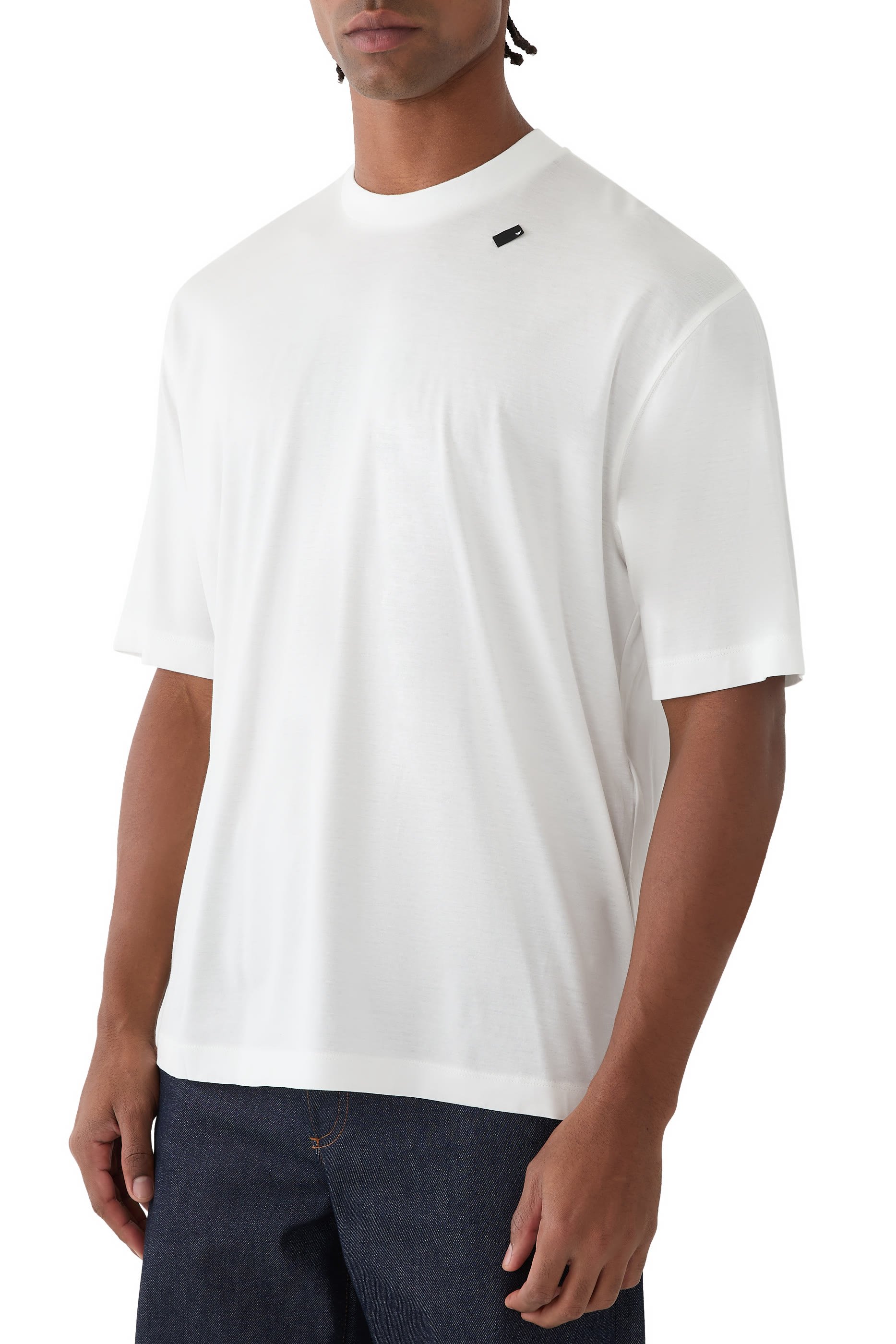 Oversized Micro Patch T-Shirt