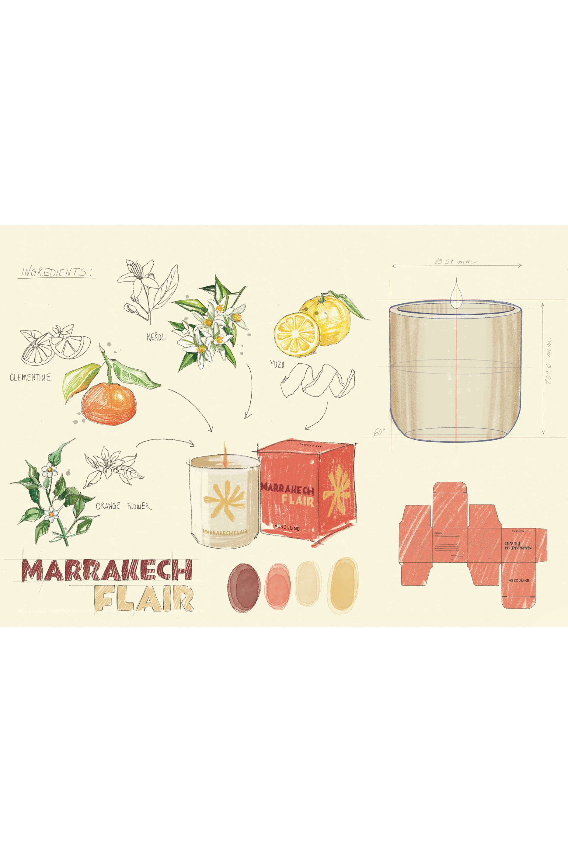 Marrakech Flair - Travel From Home Candle