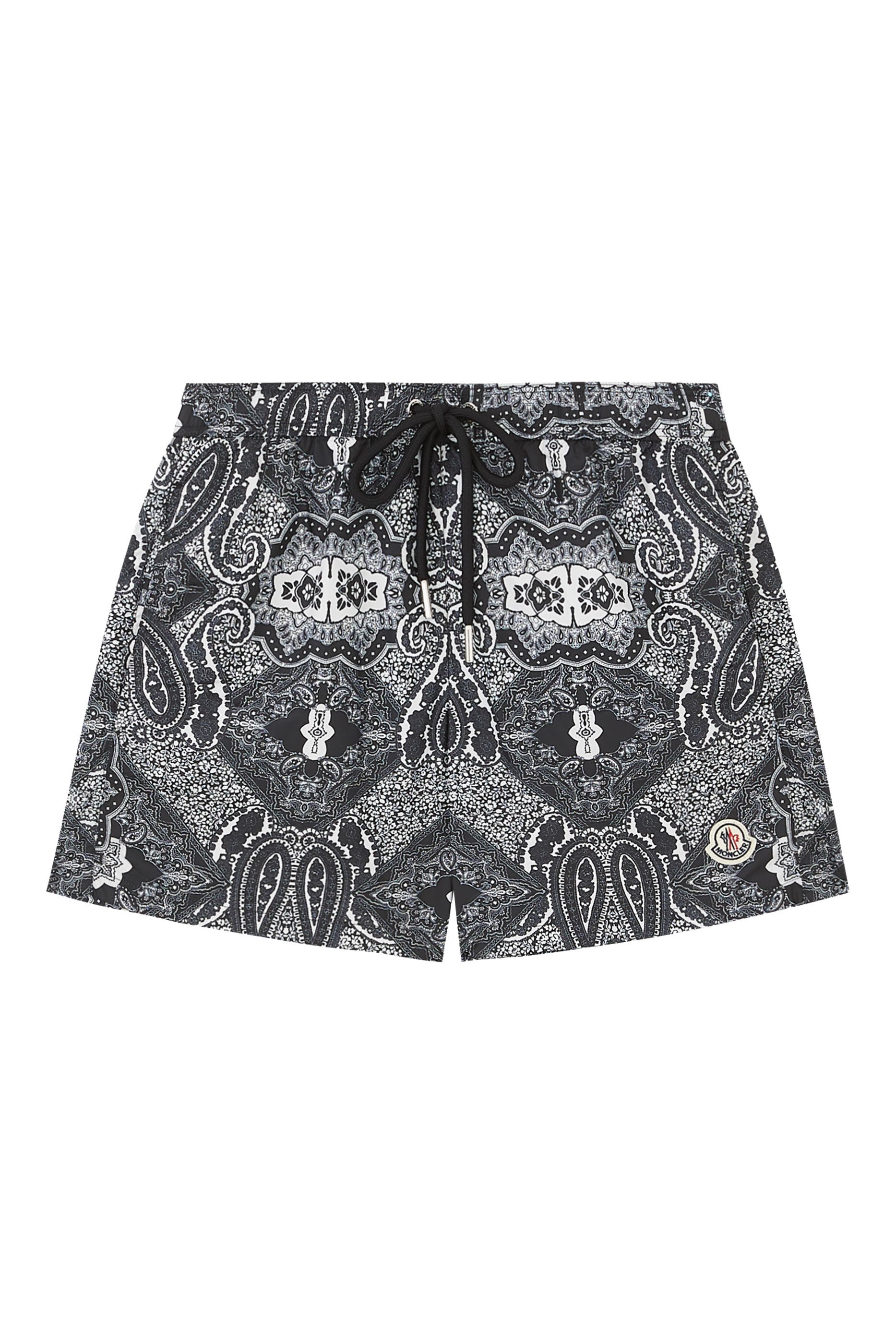 Bandana Print Swim Shorts