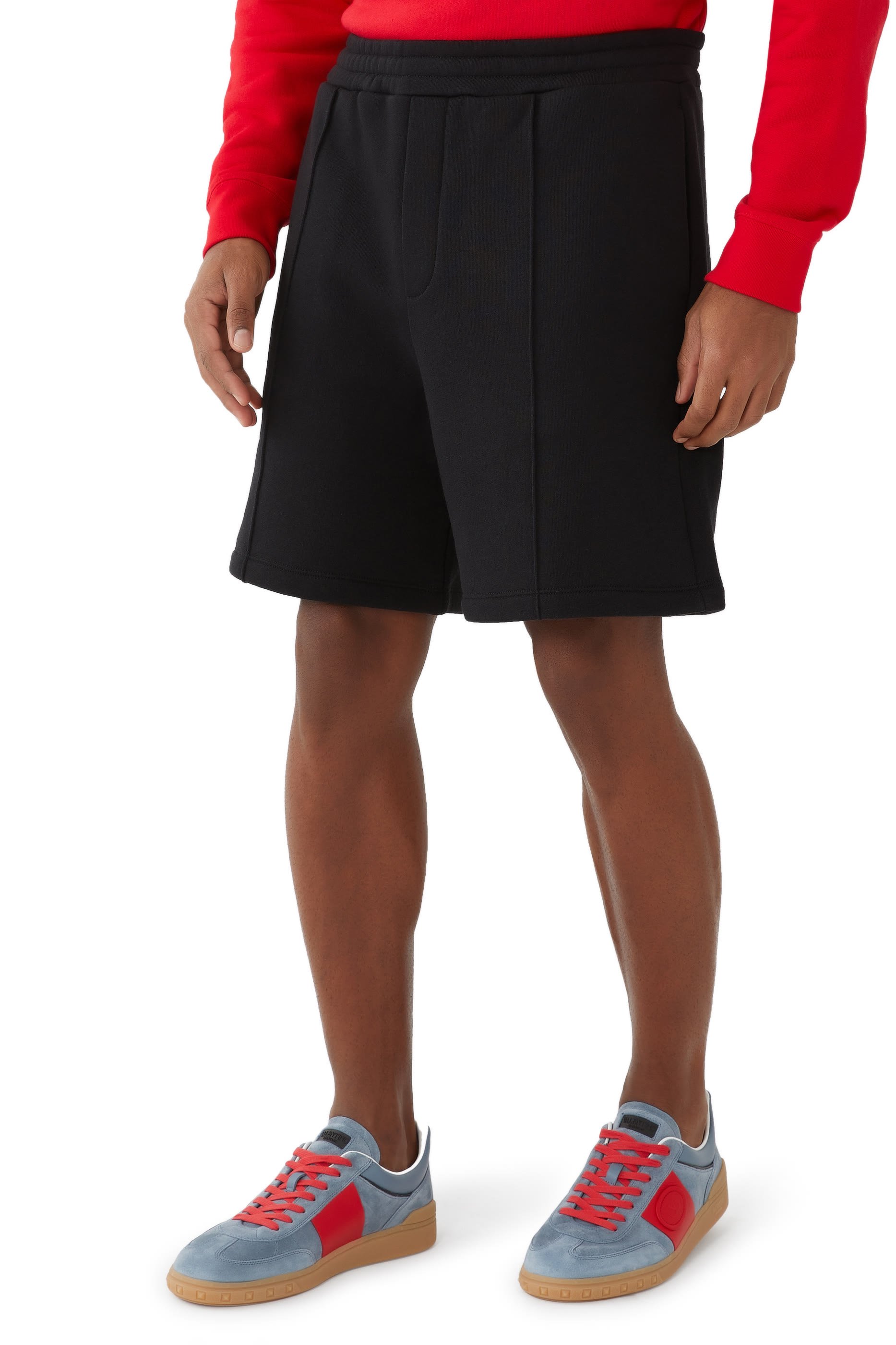 Chez Valentino Logo Shorts