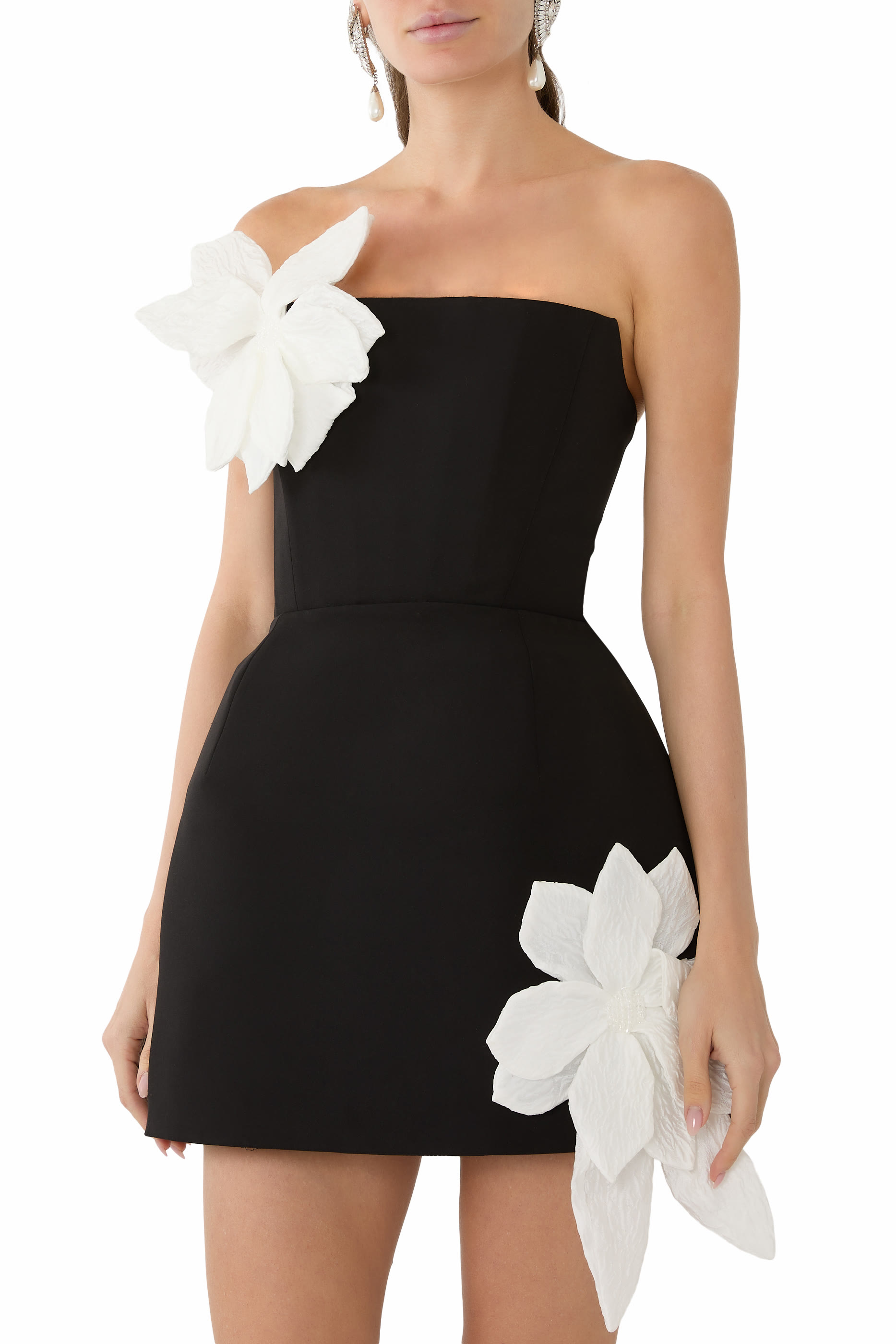  Jasmine Maraya Strapless Mini Dress