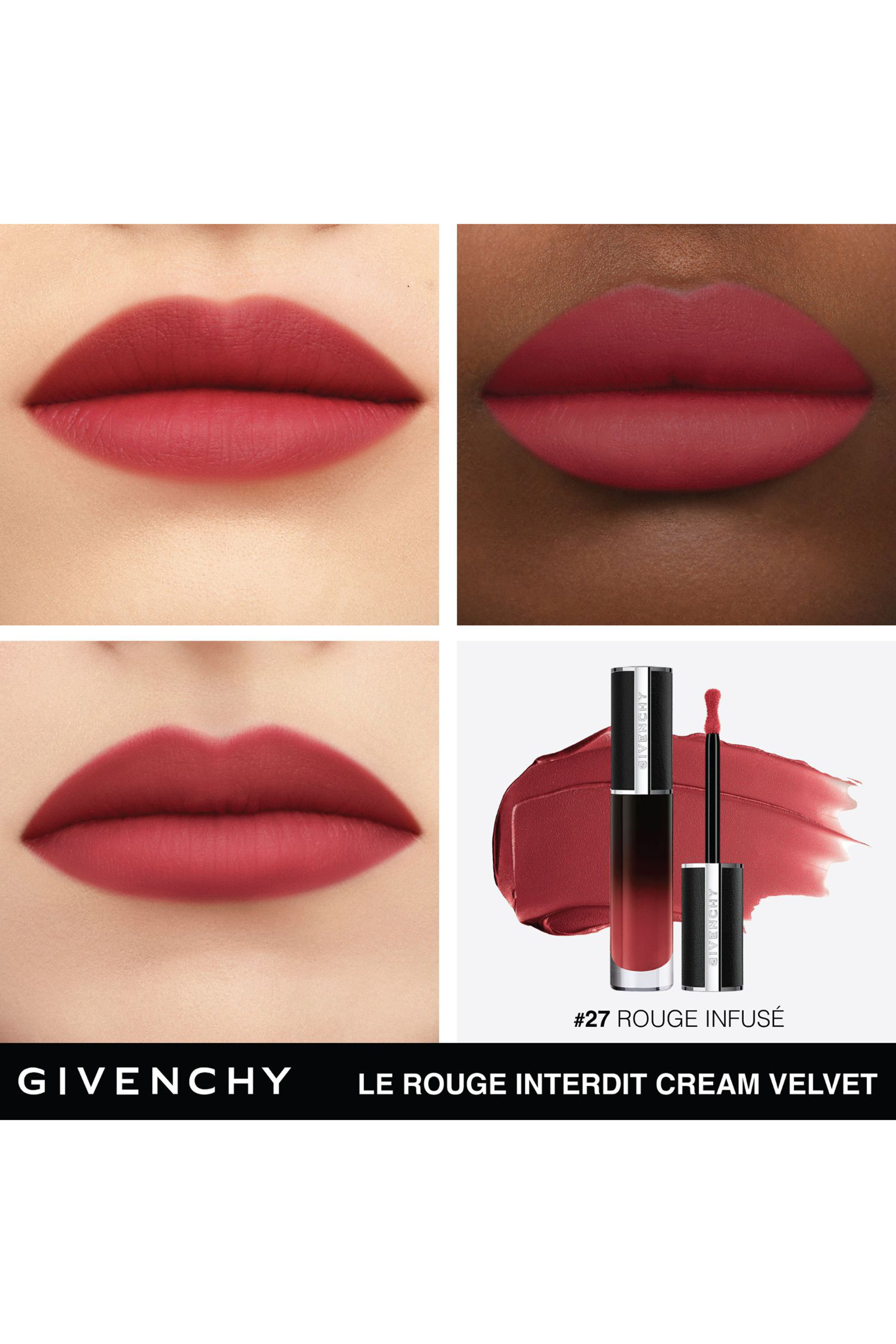 Le Rouge Interdit Cream Velvet Lipstick