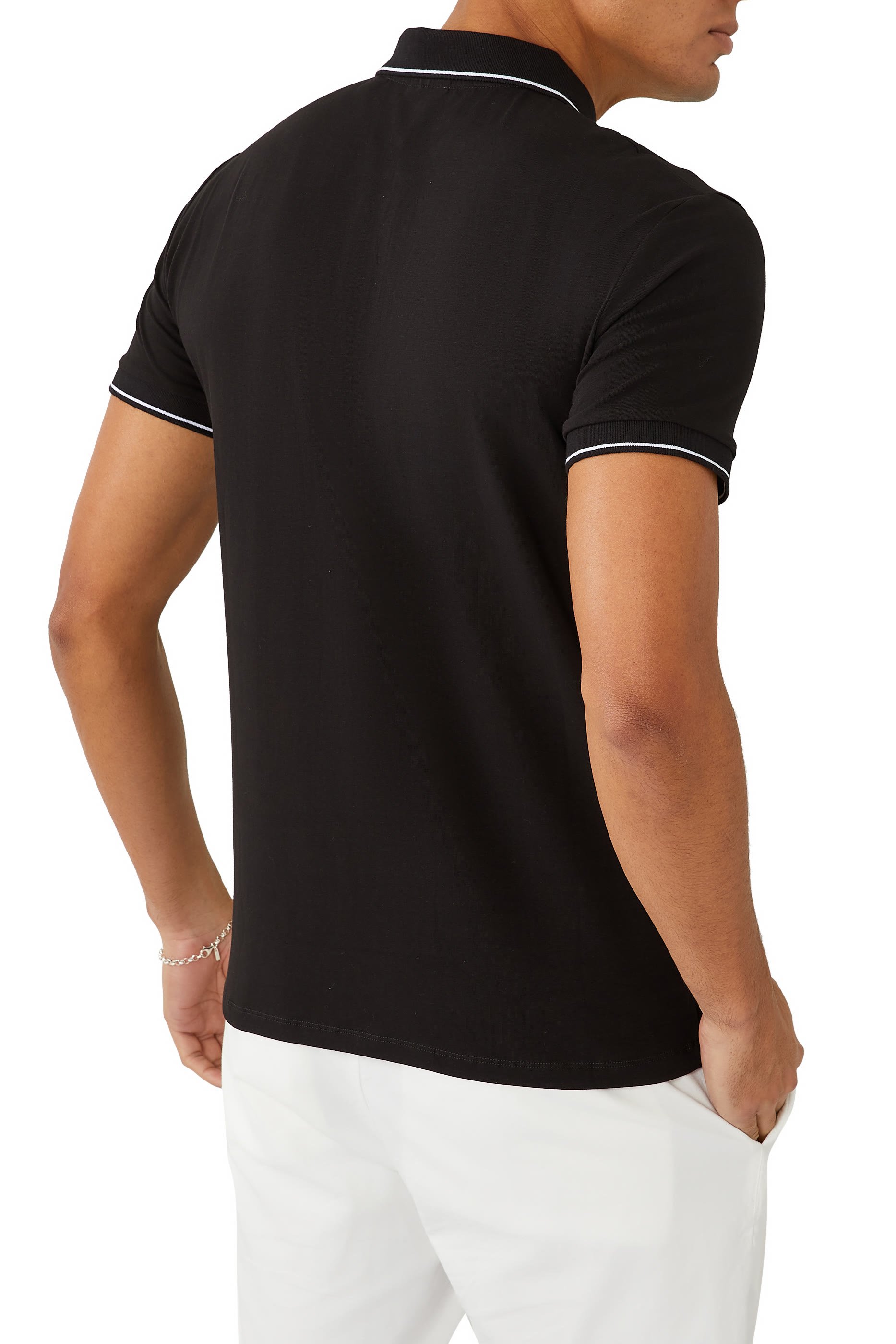 Half Zip Polo Shirt