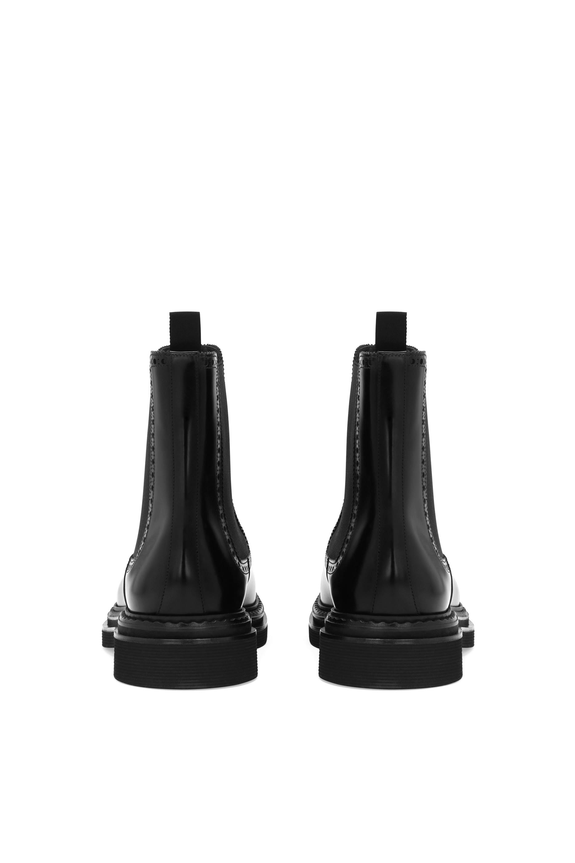 Brushed Calfskin Ankle Boots