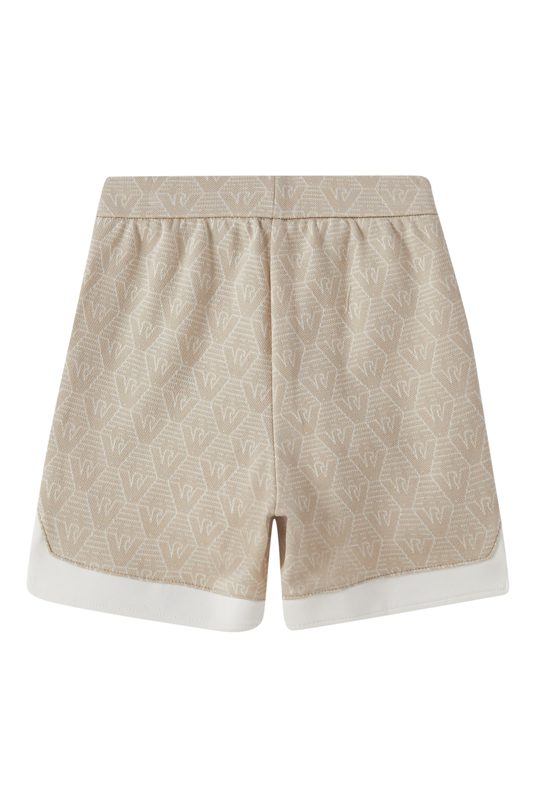 Kids Cotton Eagle Logo Shorts