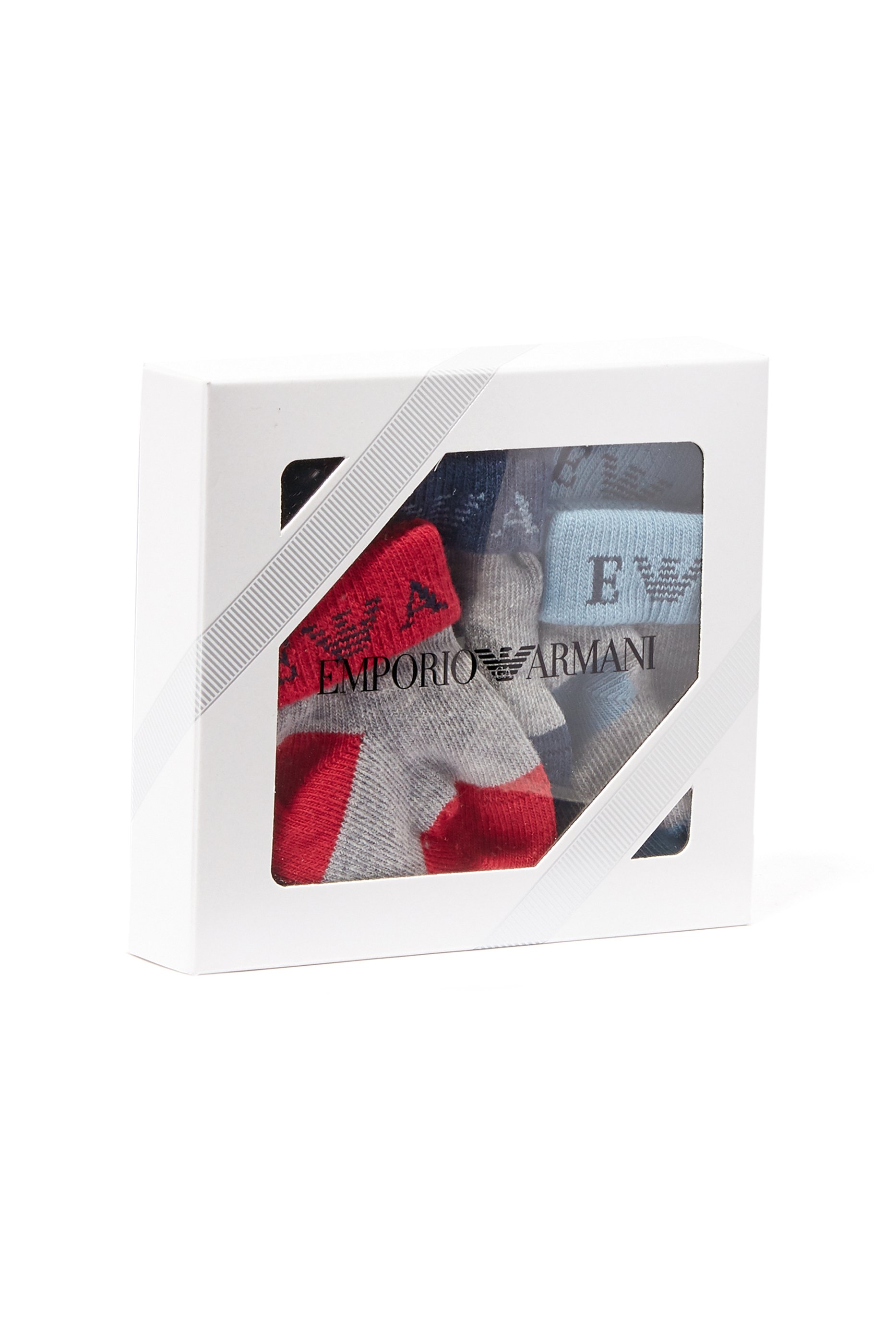 Kids Eagle Logo Socks, Set of Three