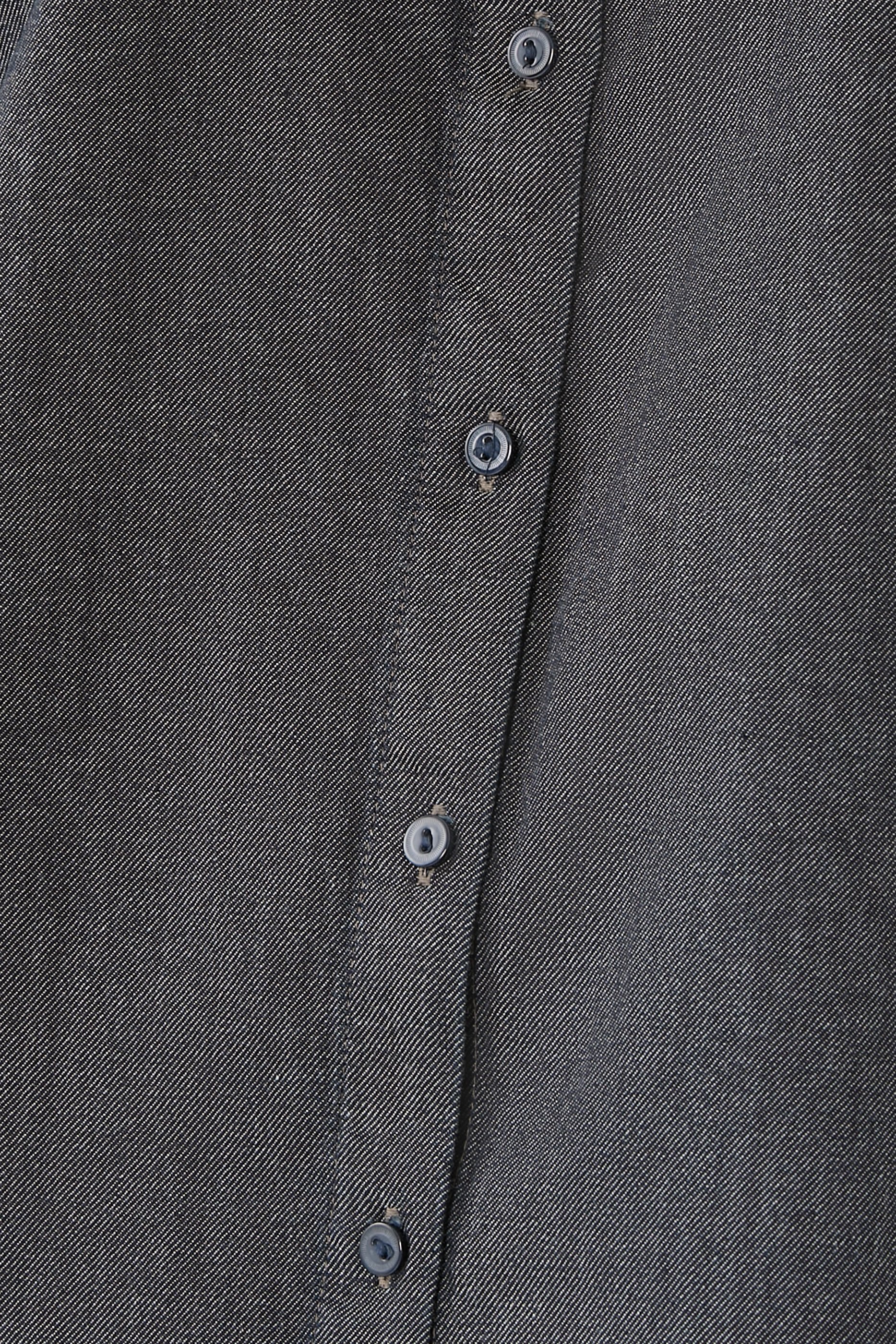 Airy Organic Cotton Twill Sleeveless Shirt