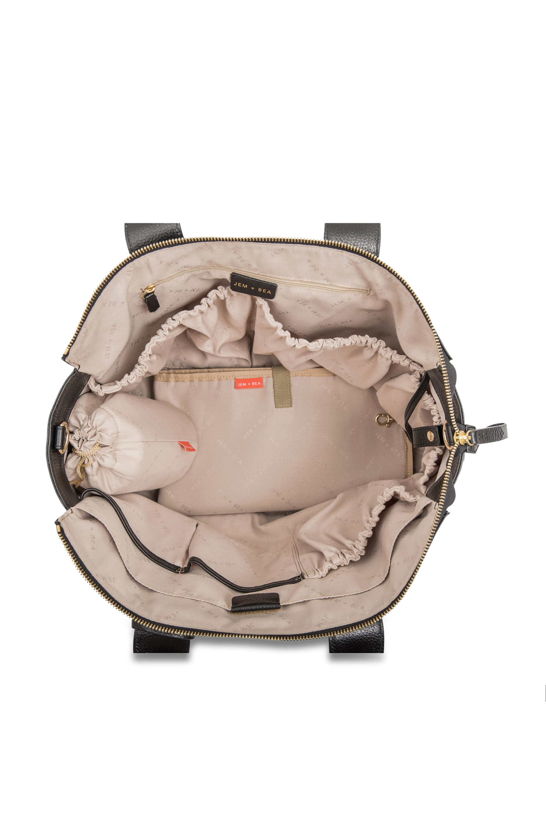 Jemima Leather Changing Bag