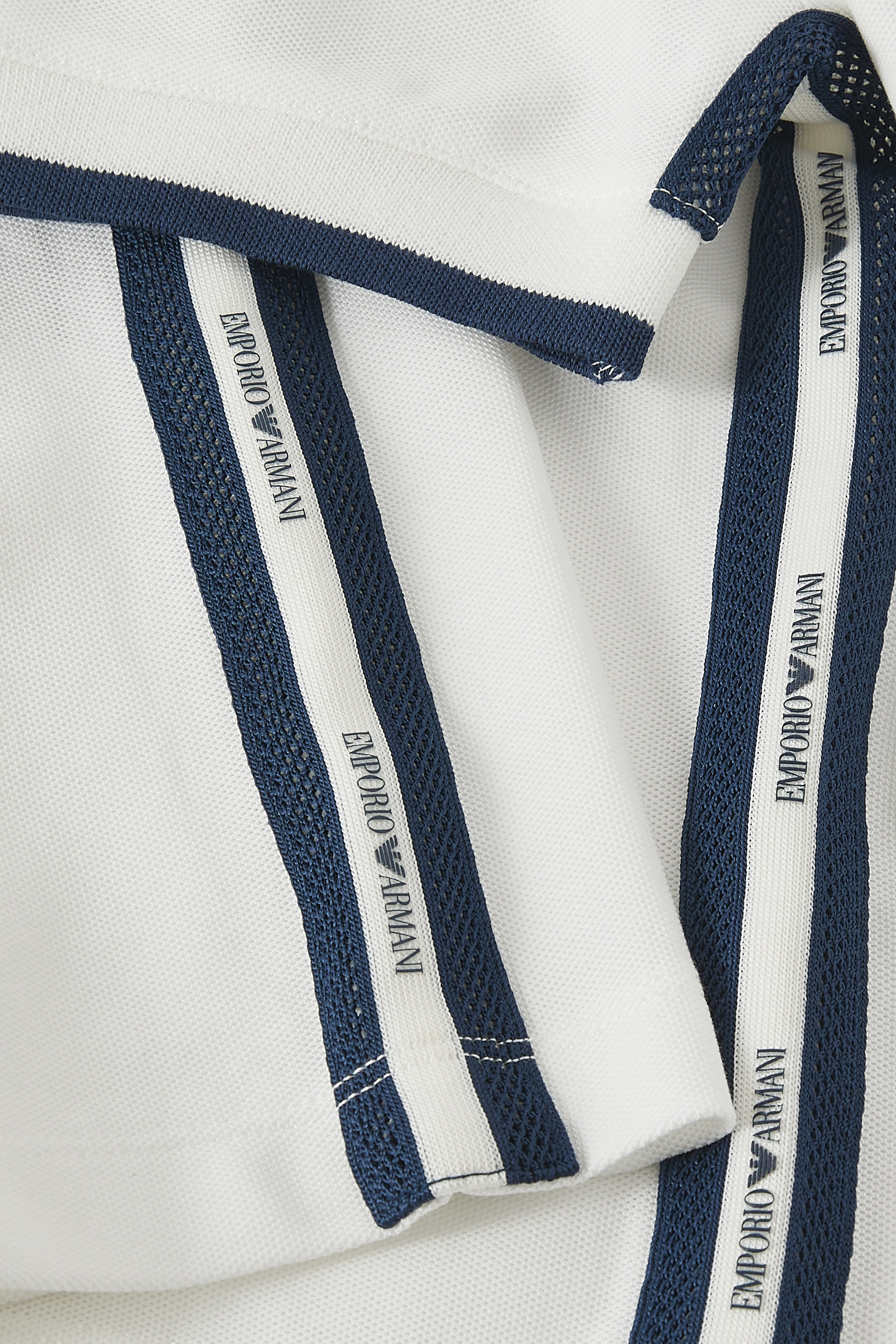 Kids EA Text Logo Polo Shirt