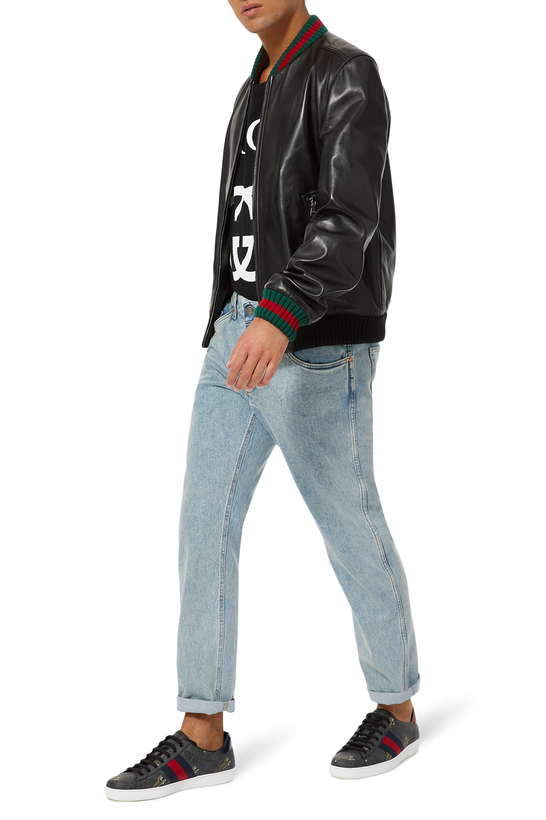 Interlocking G Logo Cotton T-Shirt