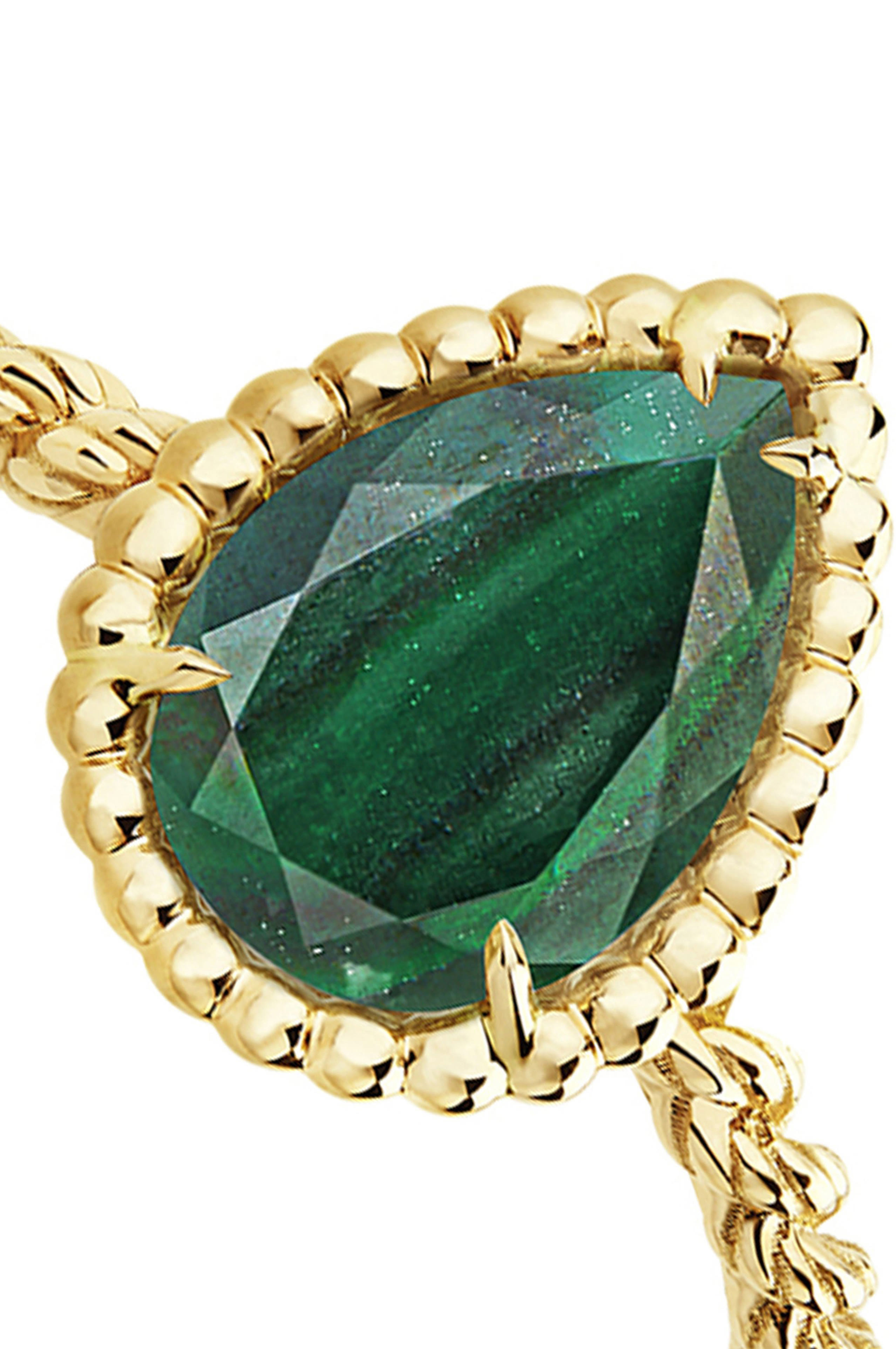 Serpent Boh&egrave;me Malachite Small Ring