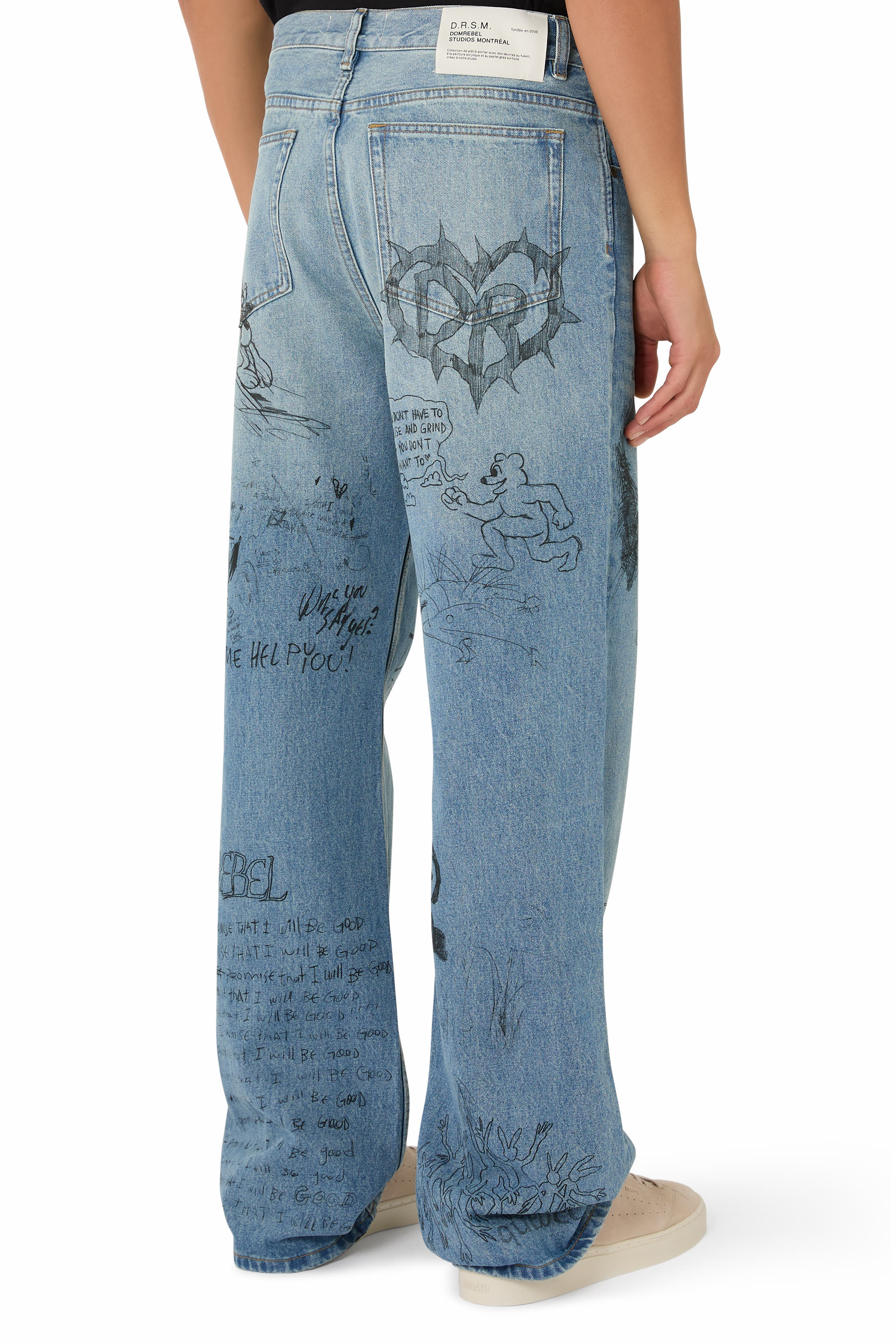 College Bootcut Jeans