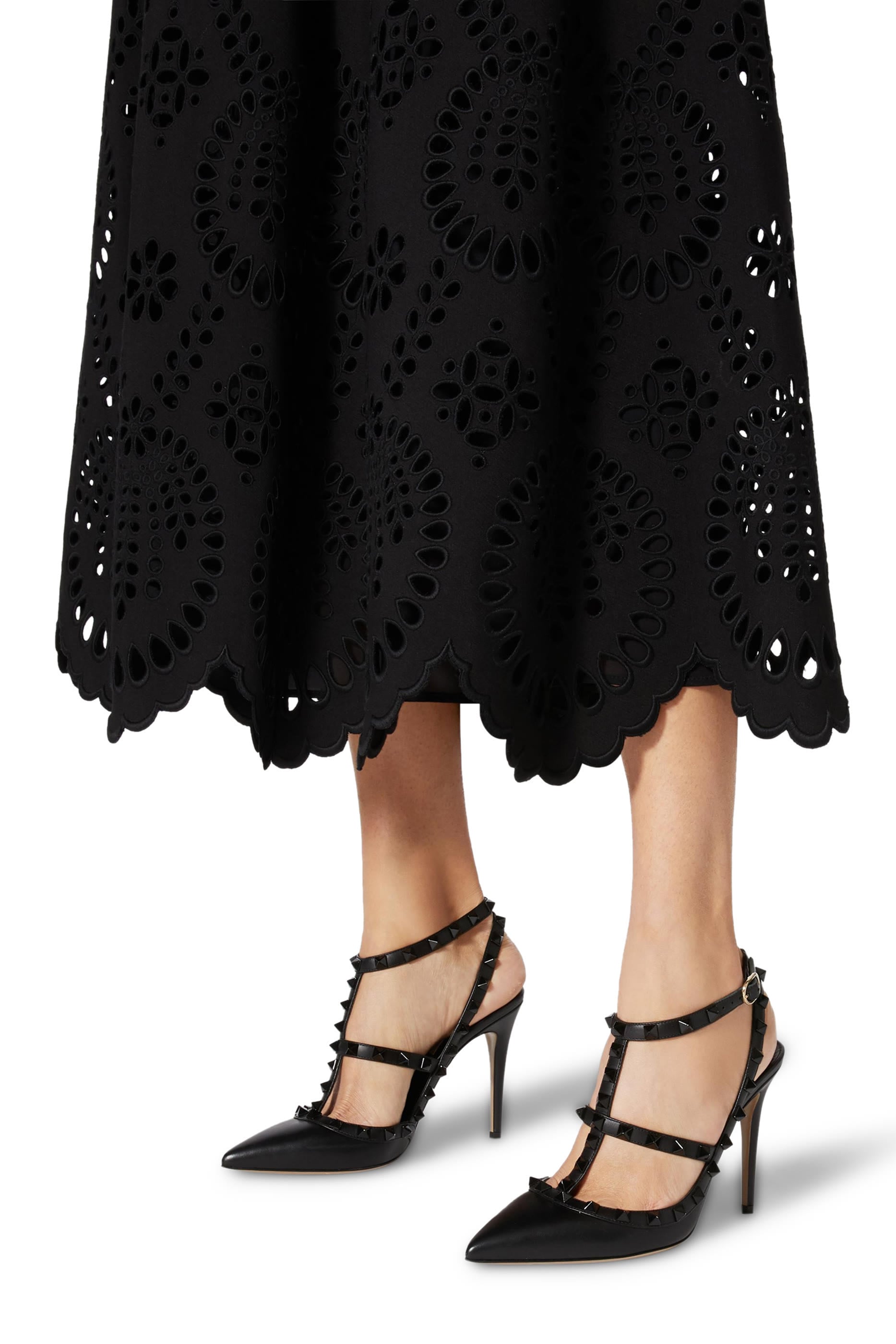 Valentino Garavani Rockstud Leather Pumps