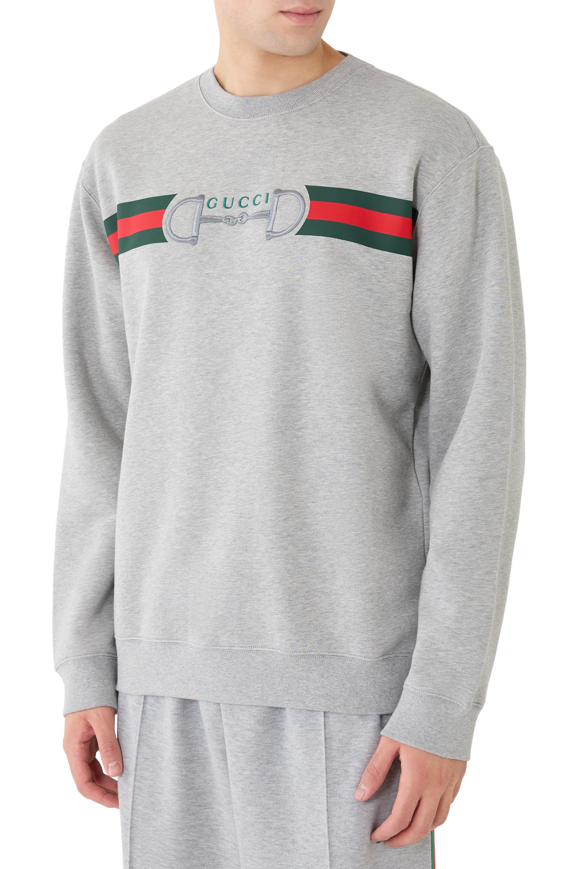 Logo Print Cotton Jersey Sweatshirt