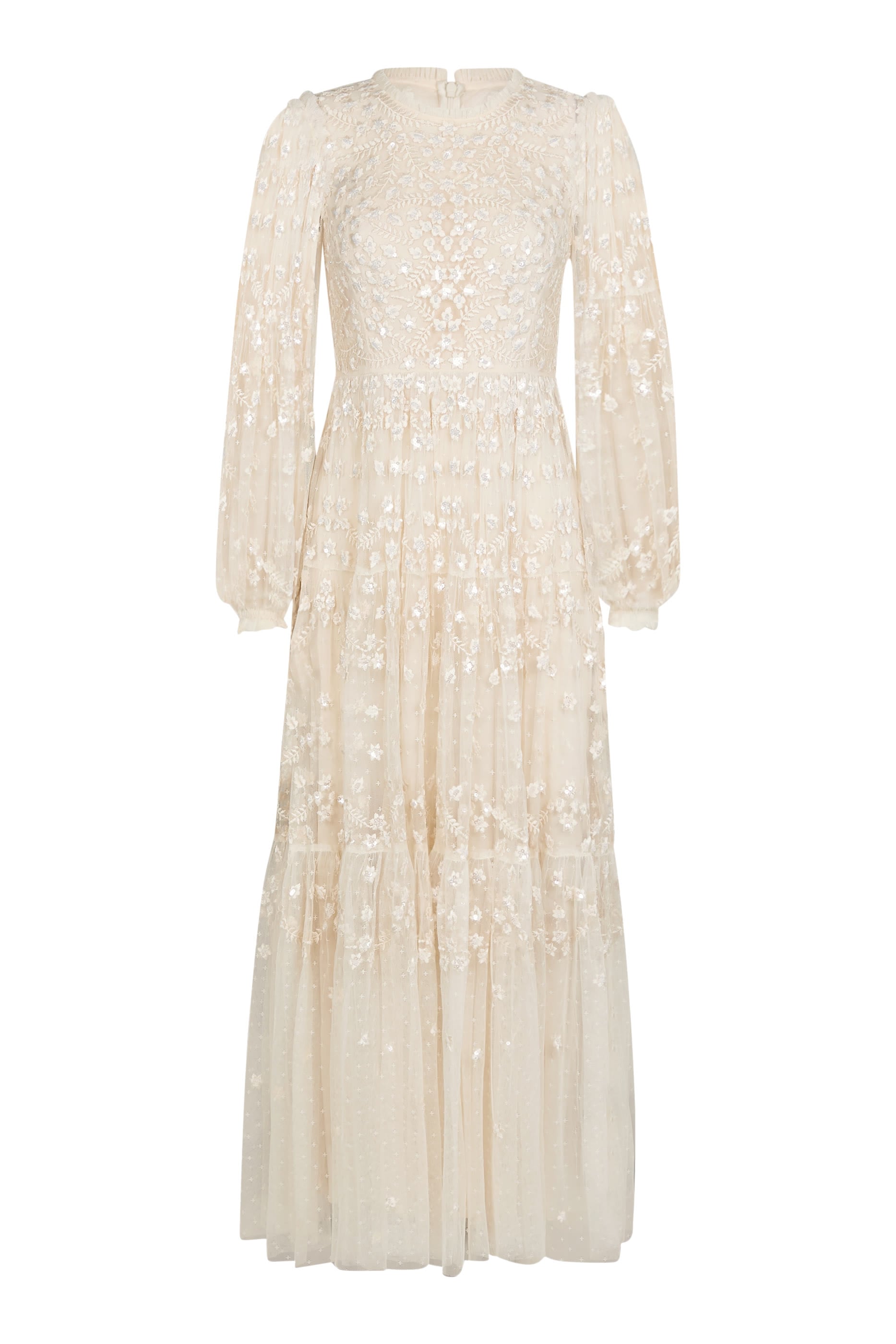 Clover Long Sleeve Ankle Gown