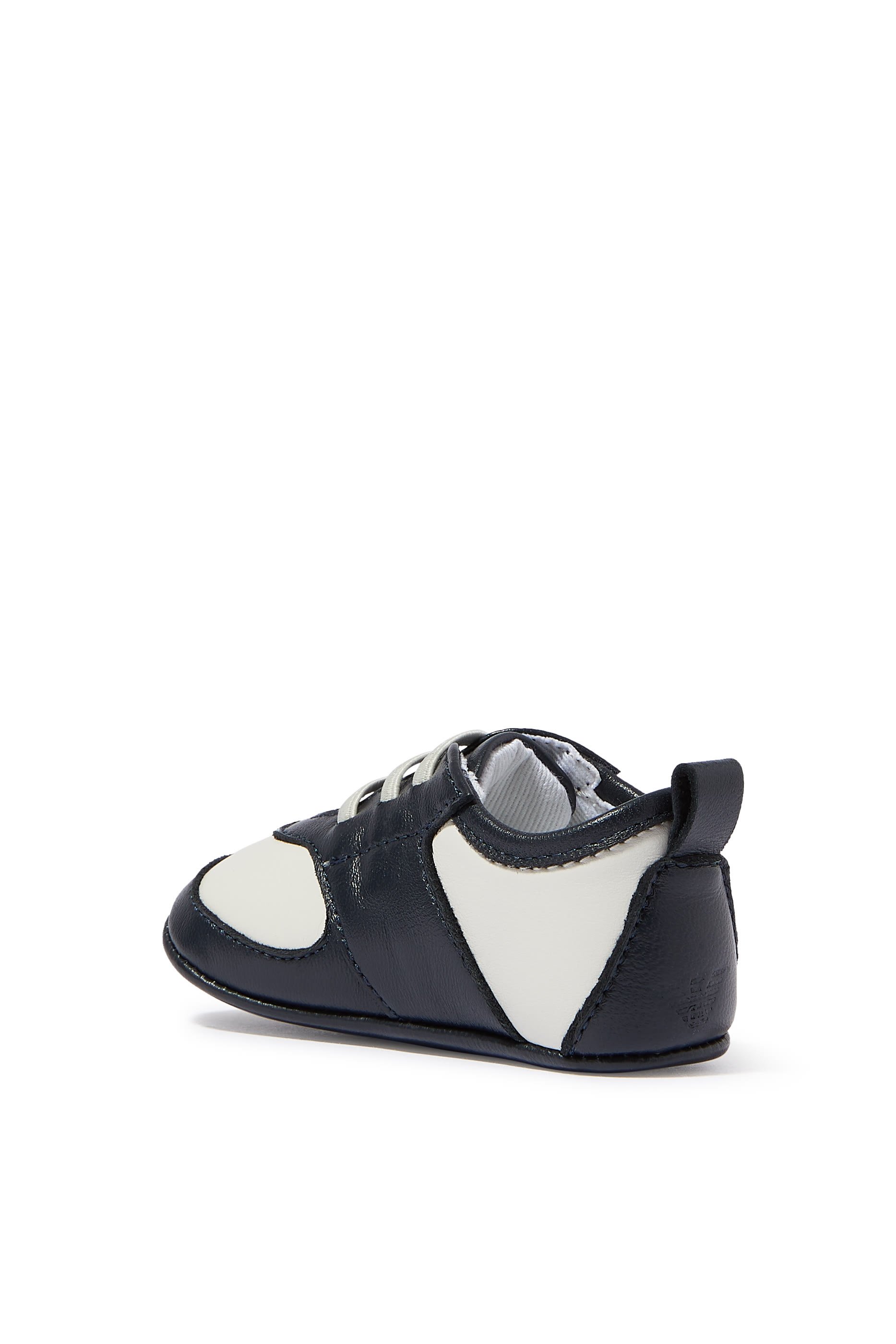 Kids Bi-color Lace-up Sneakers