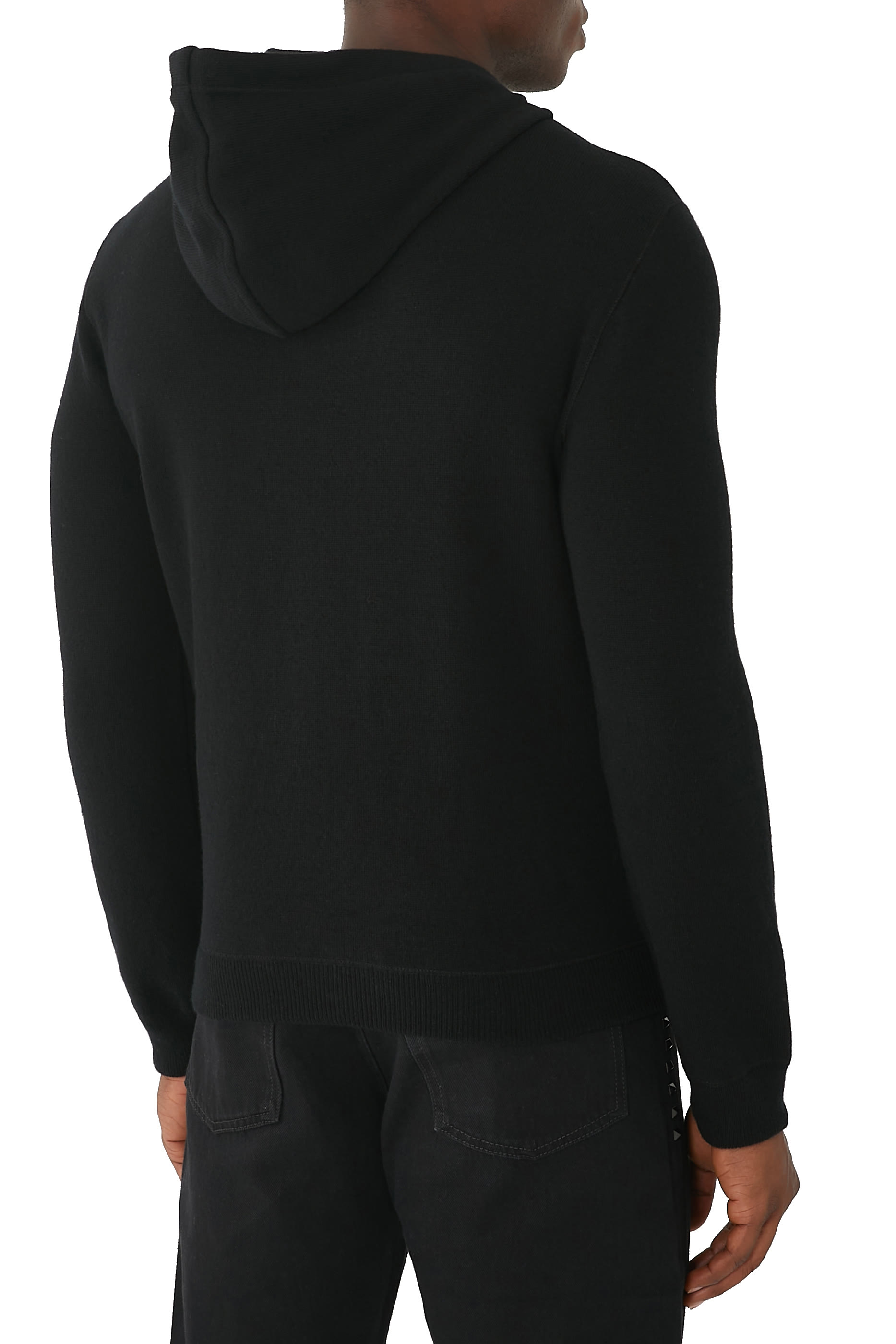 Logo Patch Zip-Up Sweatshirt