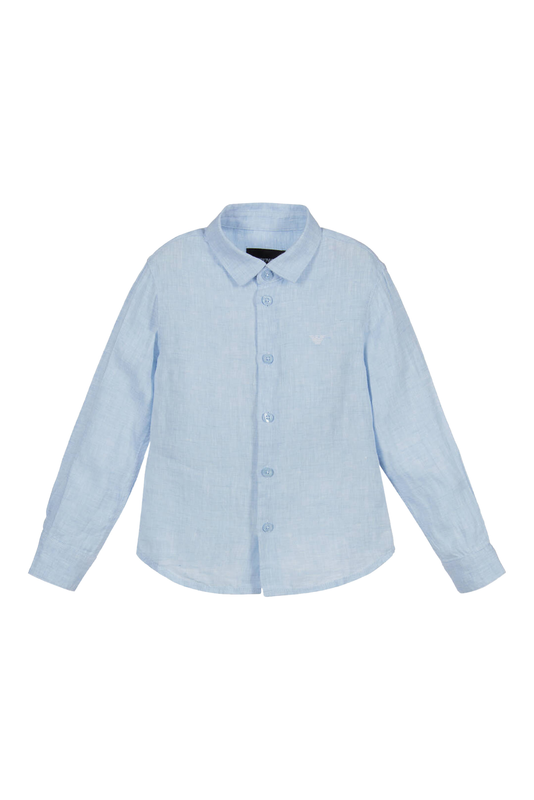 Kids Linen Button Up Shirt