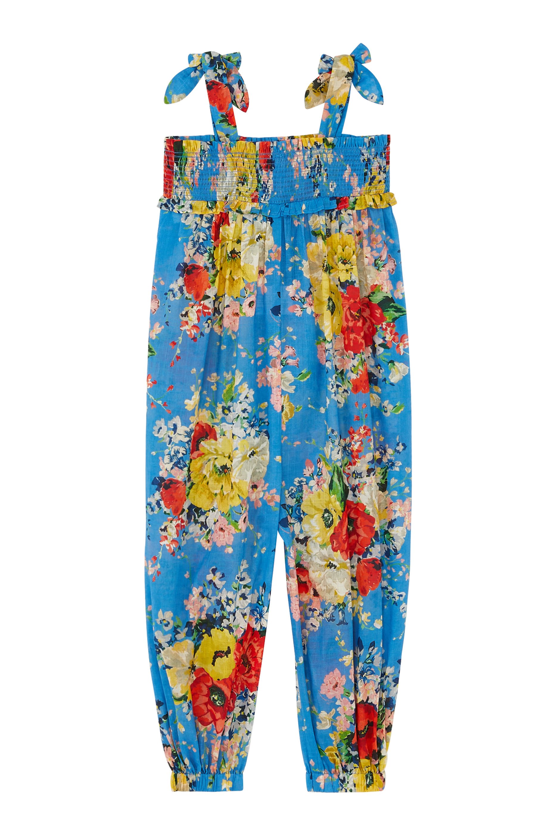 Kids Alight Shirred Jumpsuit