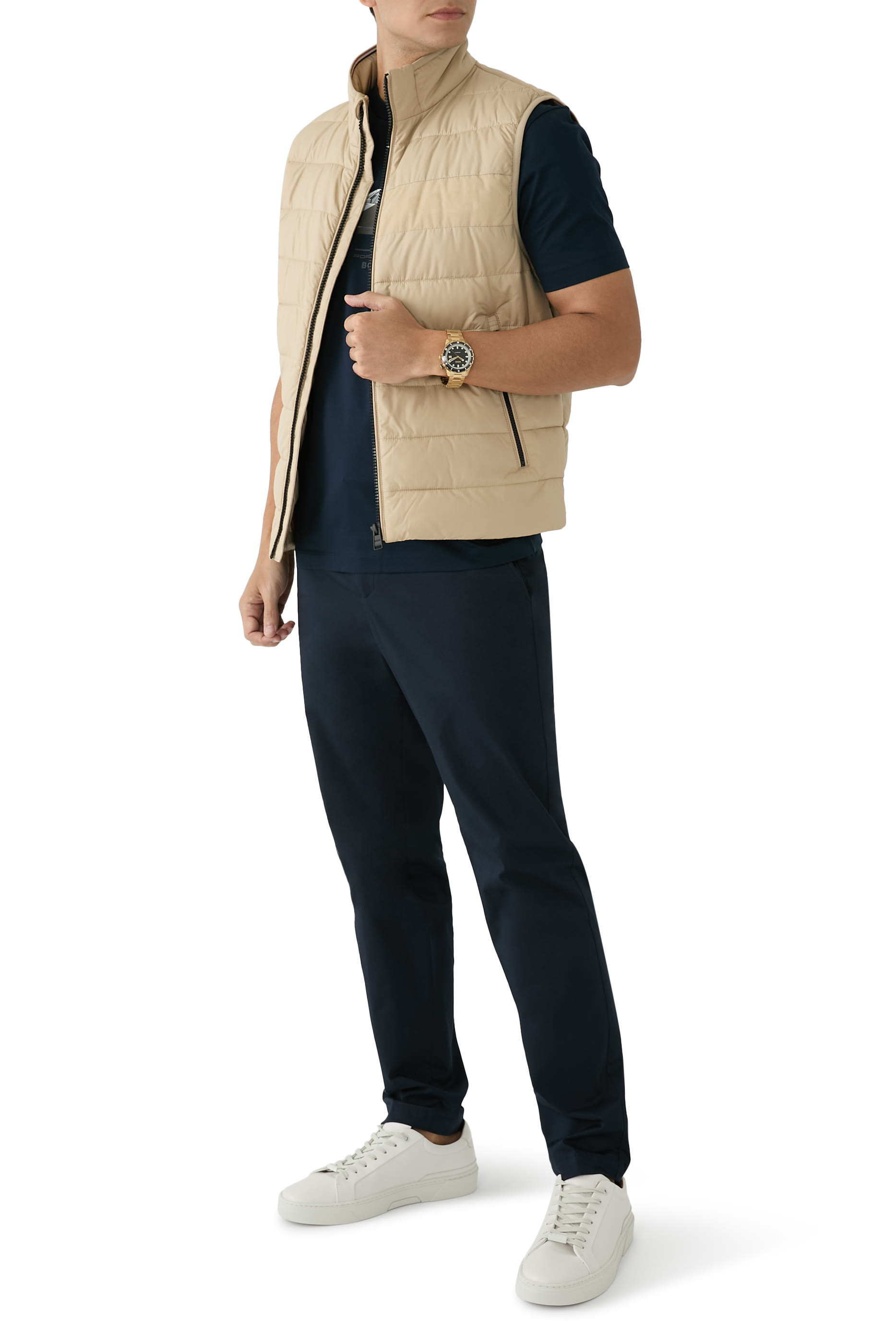 Mercerised-Cotton T-Shirt with Collaborative Branding